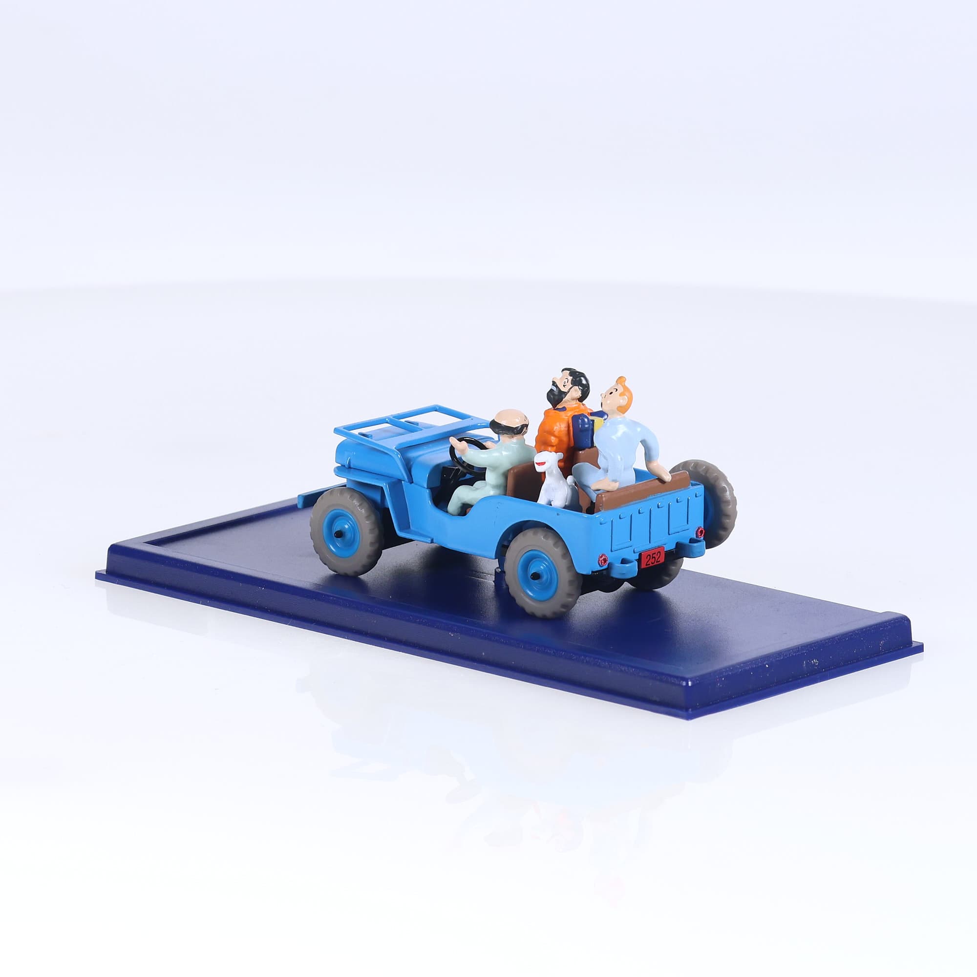 Atlas Jeep La Jeep - Objectif Lune 1/43 Bleu avec boîte — miniature 3