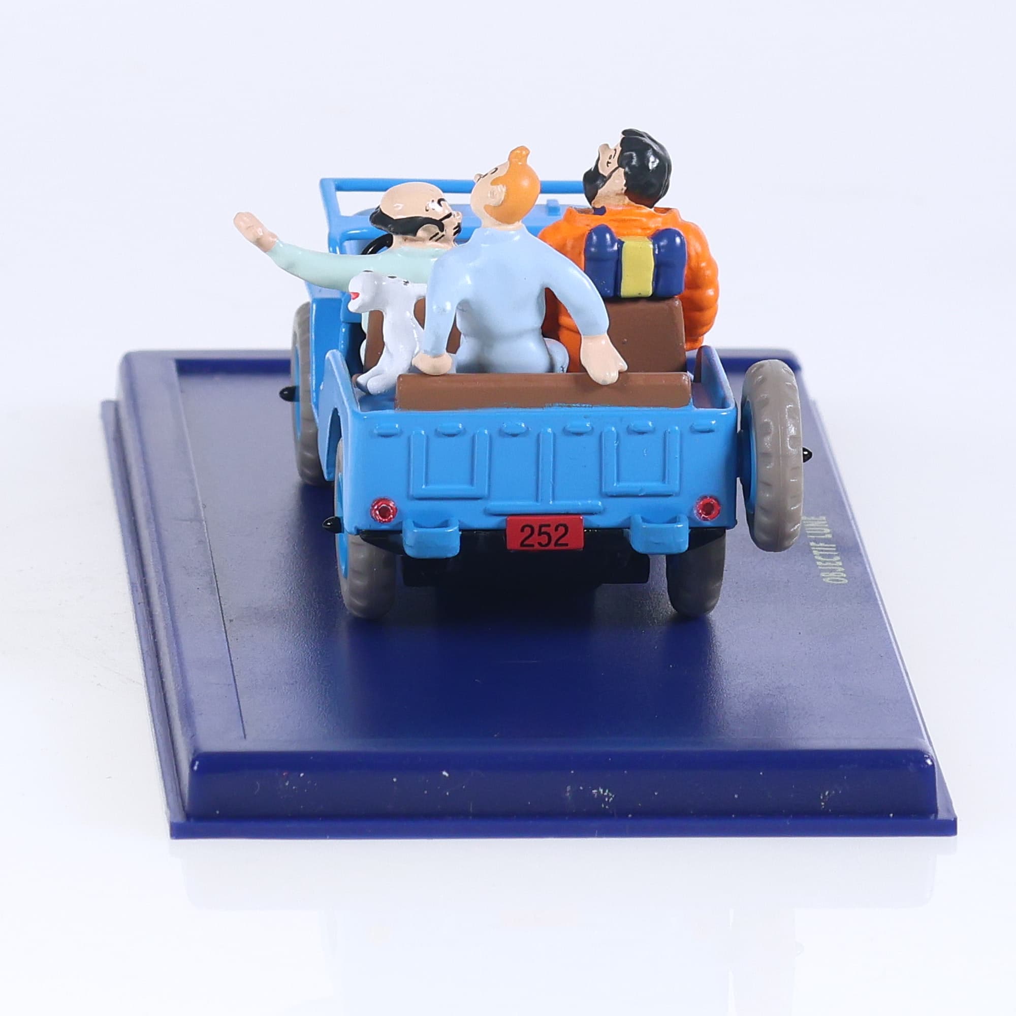 Atlas Jeep La Jeep - Objectif Lune 1/43 Bleu avec boîte — miniature 4