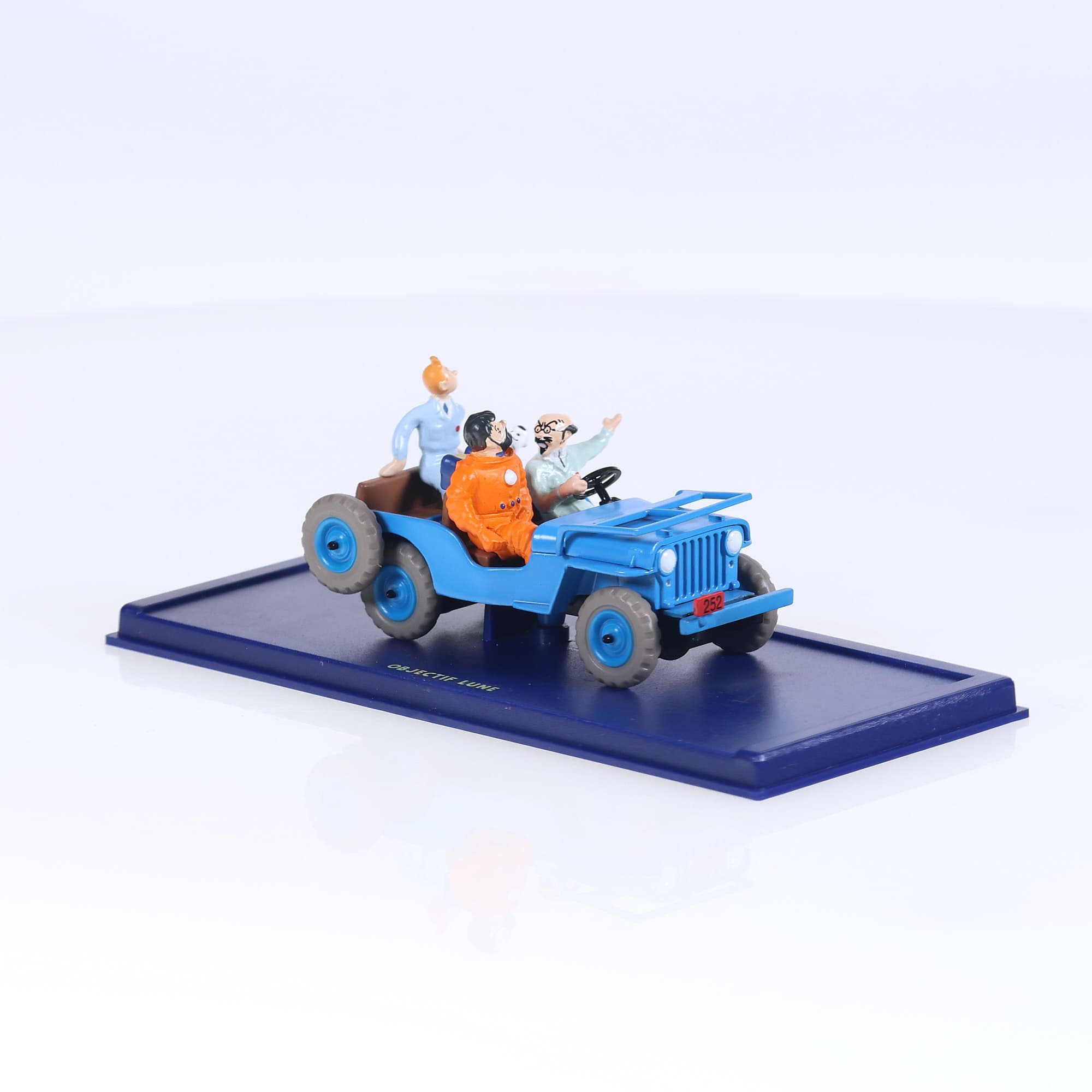 Atlas Jeep La Jeep - Objectif Lune 1/43 Bleu avec boîte — miniature 7