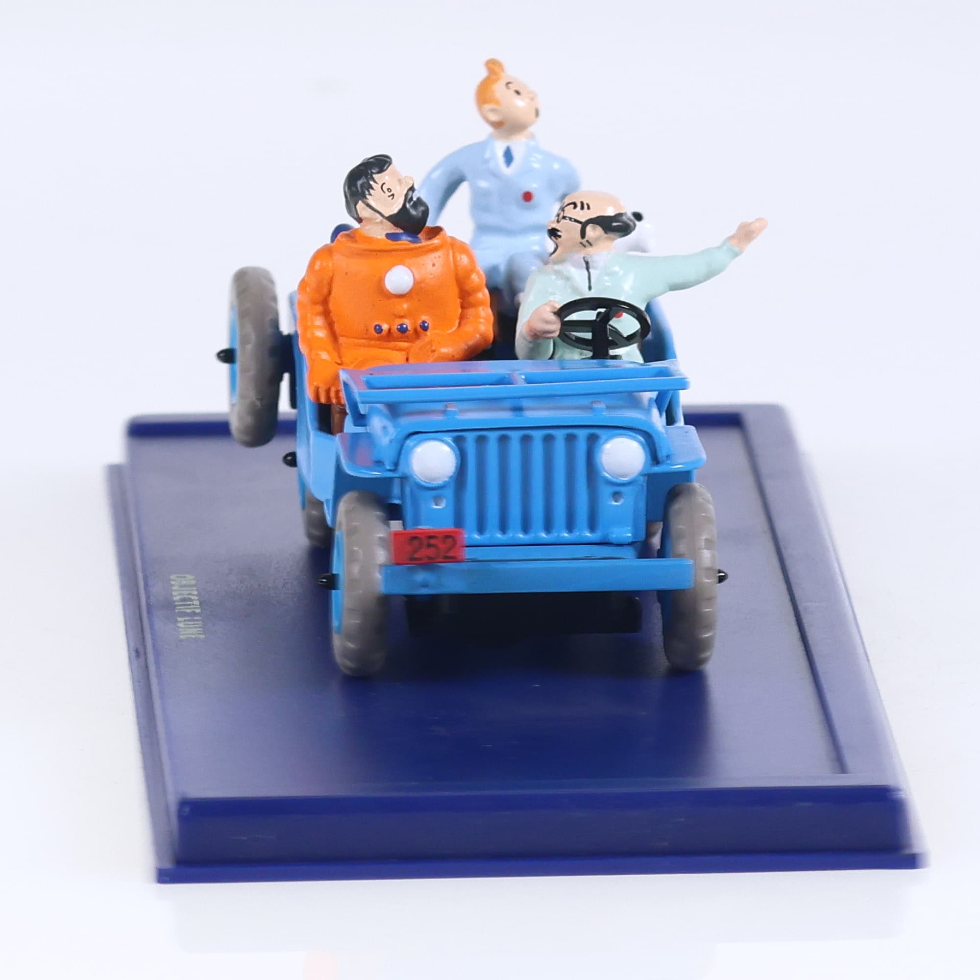 Atlas Jeep La Jeep - Objectif Lune 1/43 Bleu avec boîte — miniature 8