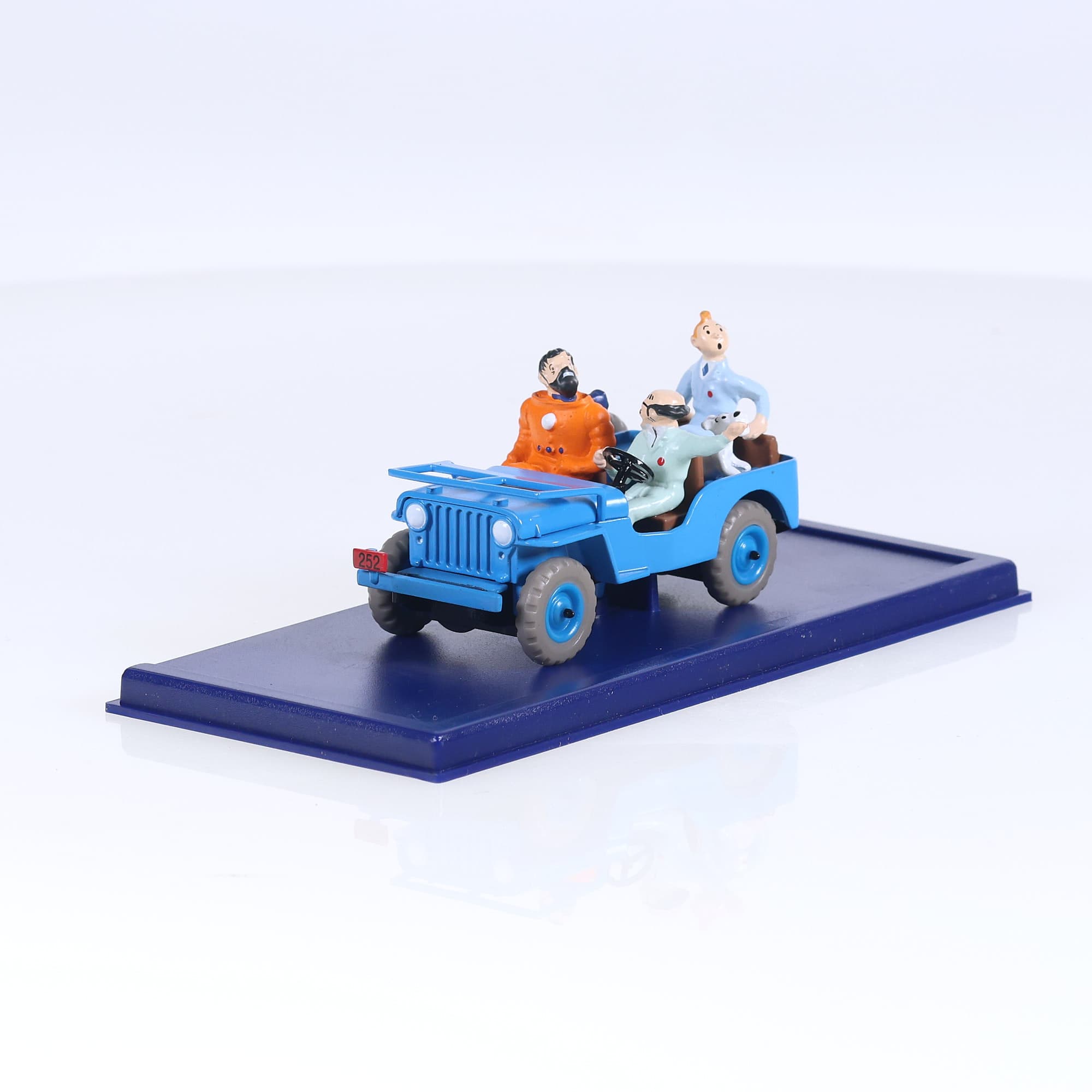 Atlas Jeep La Jeep - Objectif Lune 1/43 Bleu avec boîte — miniature 9