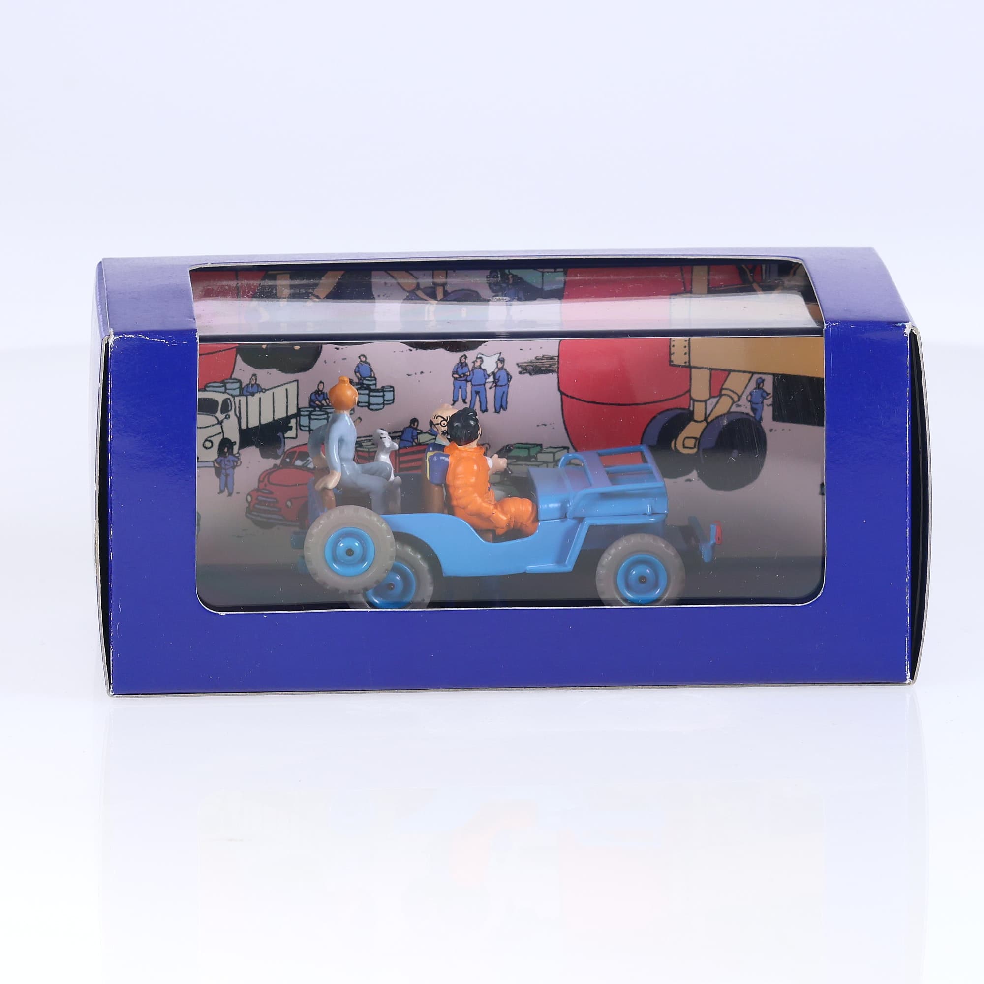 Atlas Jeep La Jeep - Objectif Lune 1/43 Bleu avec boîte — miniature 10