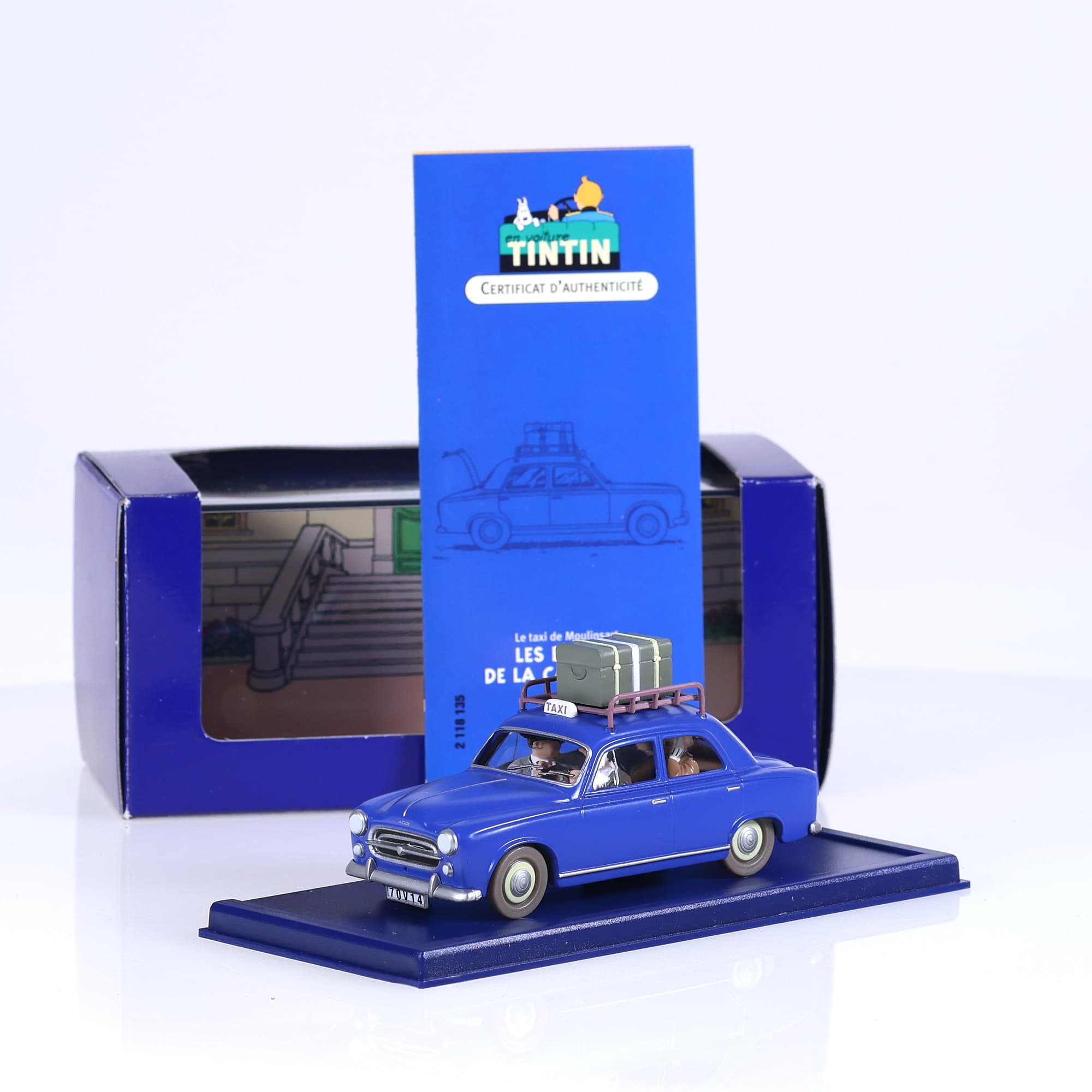 Atlas Tintin - Le taxi de Moulinsart - Peugeot 403  — photo 1