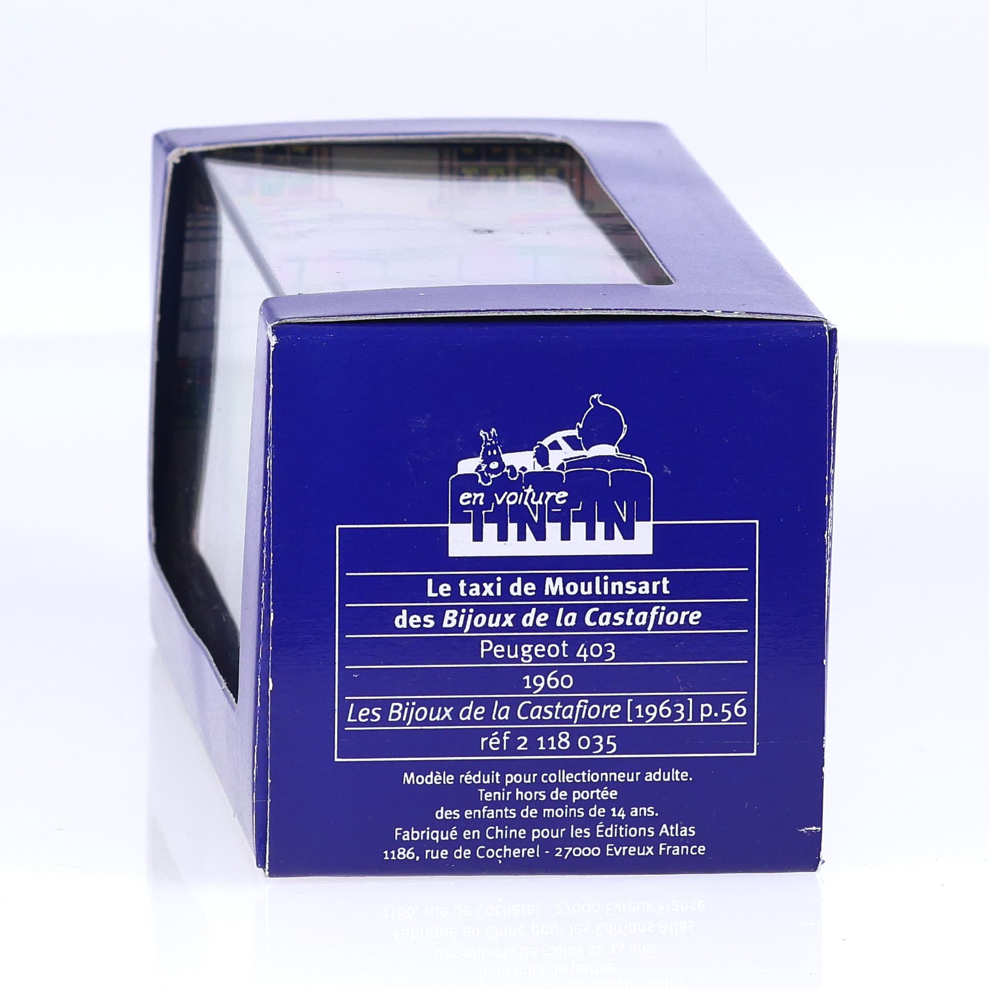Atlas Tintin - Le taxi de Moulinsart - Peugeot 403  — miniature 11