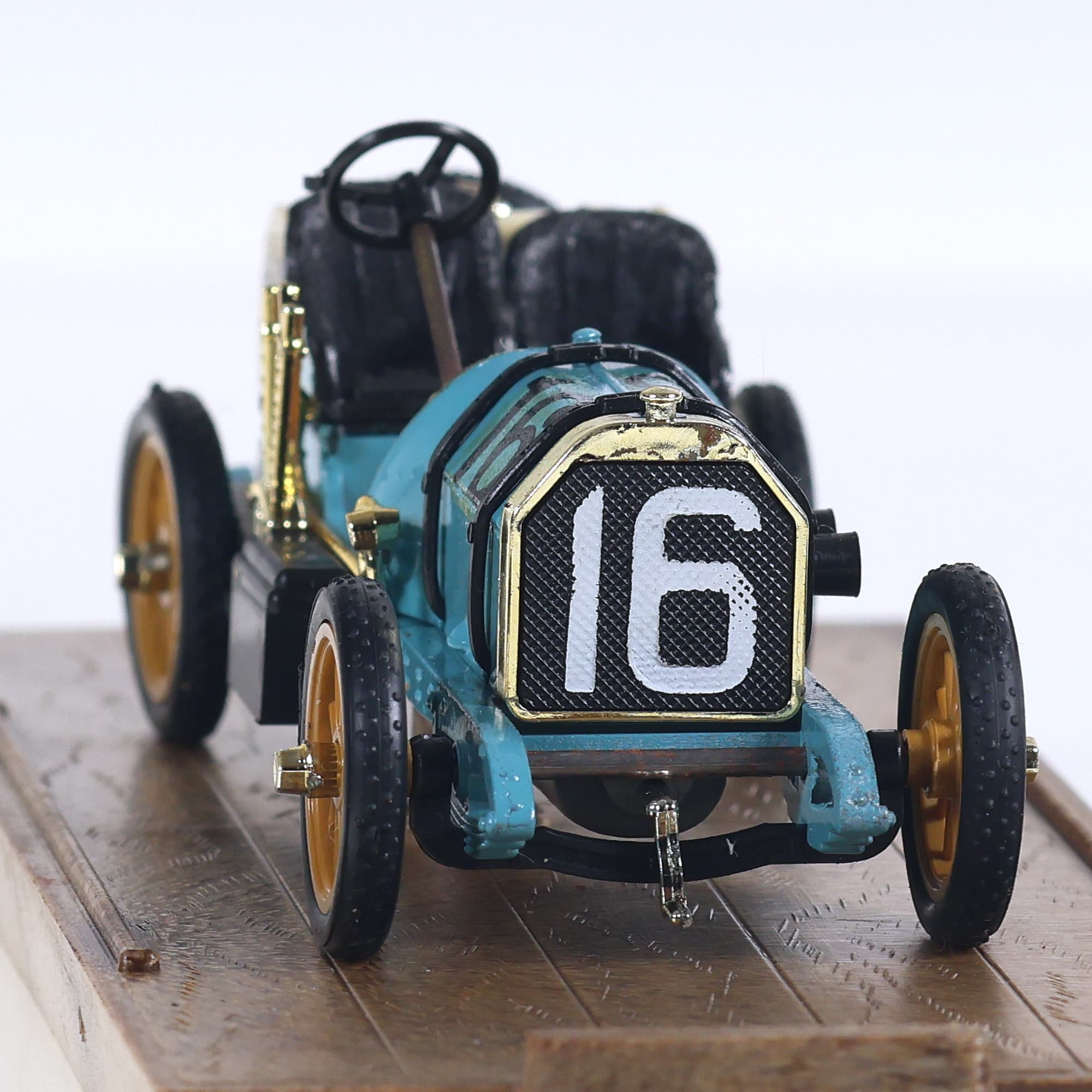 Brumm - r20 - Locomobile Old 16 HP 100 Corsa  #16 1906 1/43 avec boîte — miniature 8