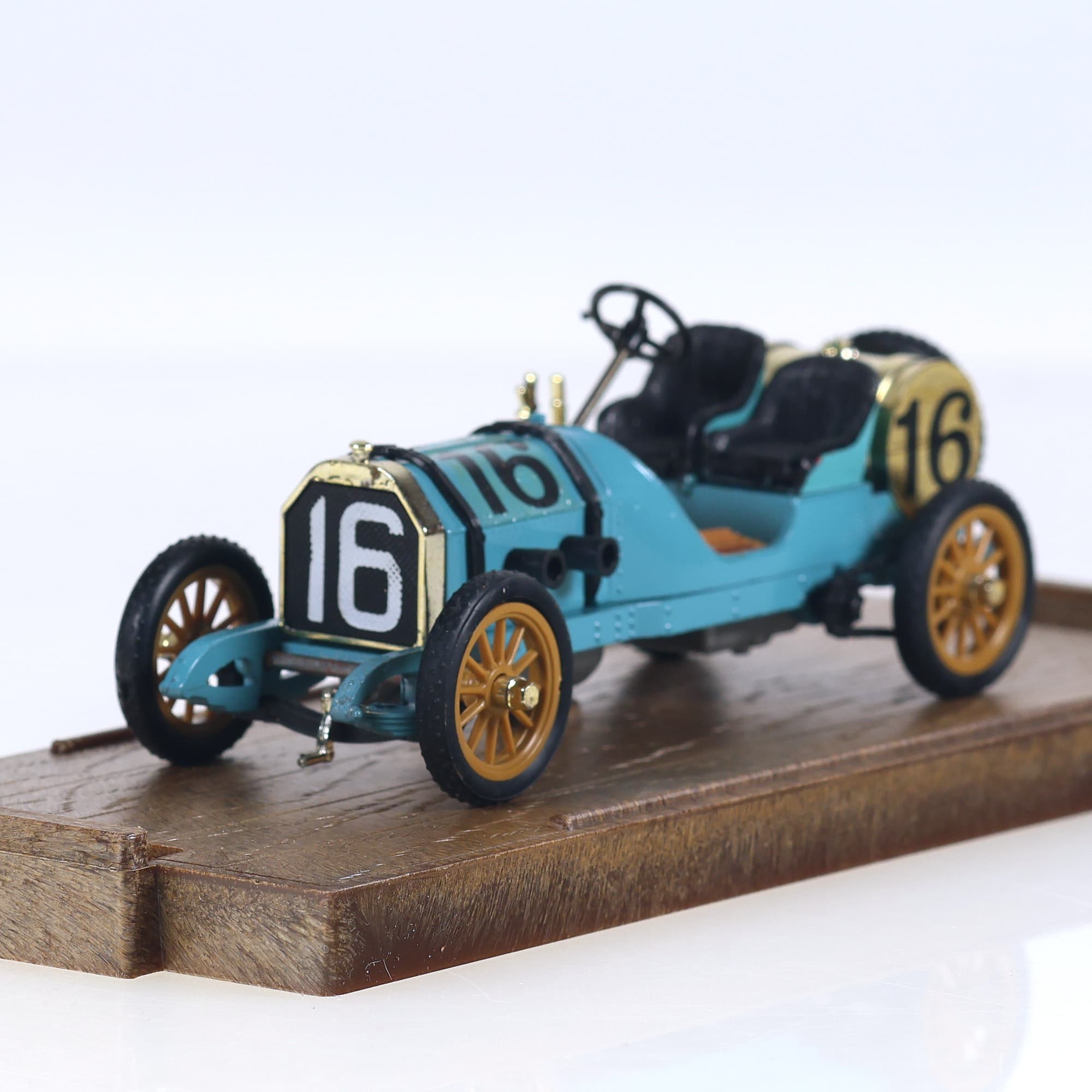 Brumm - r20 - Locomobile Old 16 HP 100 Corsa  #16 1906 1/43 avec boîte — miniature 9