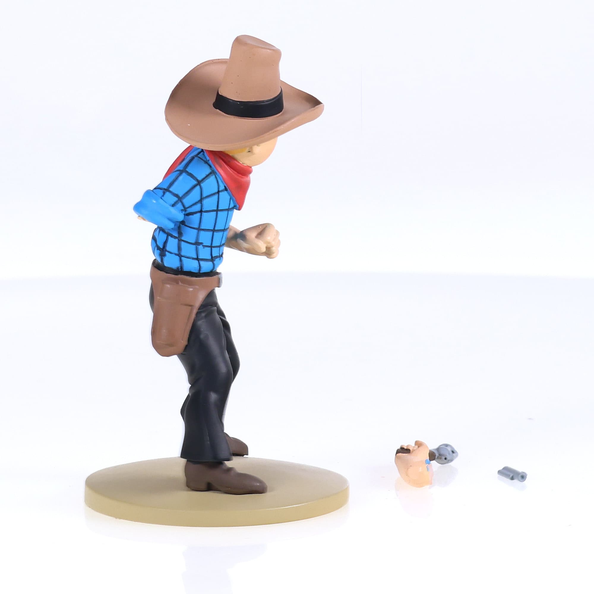 Moulinsart - Figurine Tintin en Cow-Boy - Tintin en Amérique — miniature 7