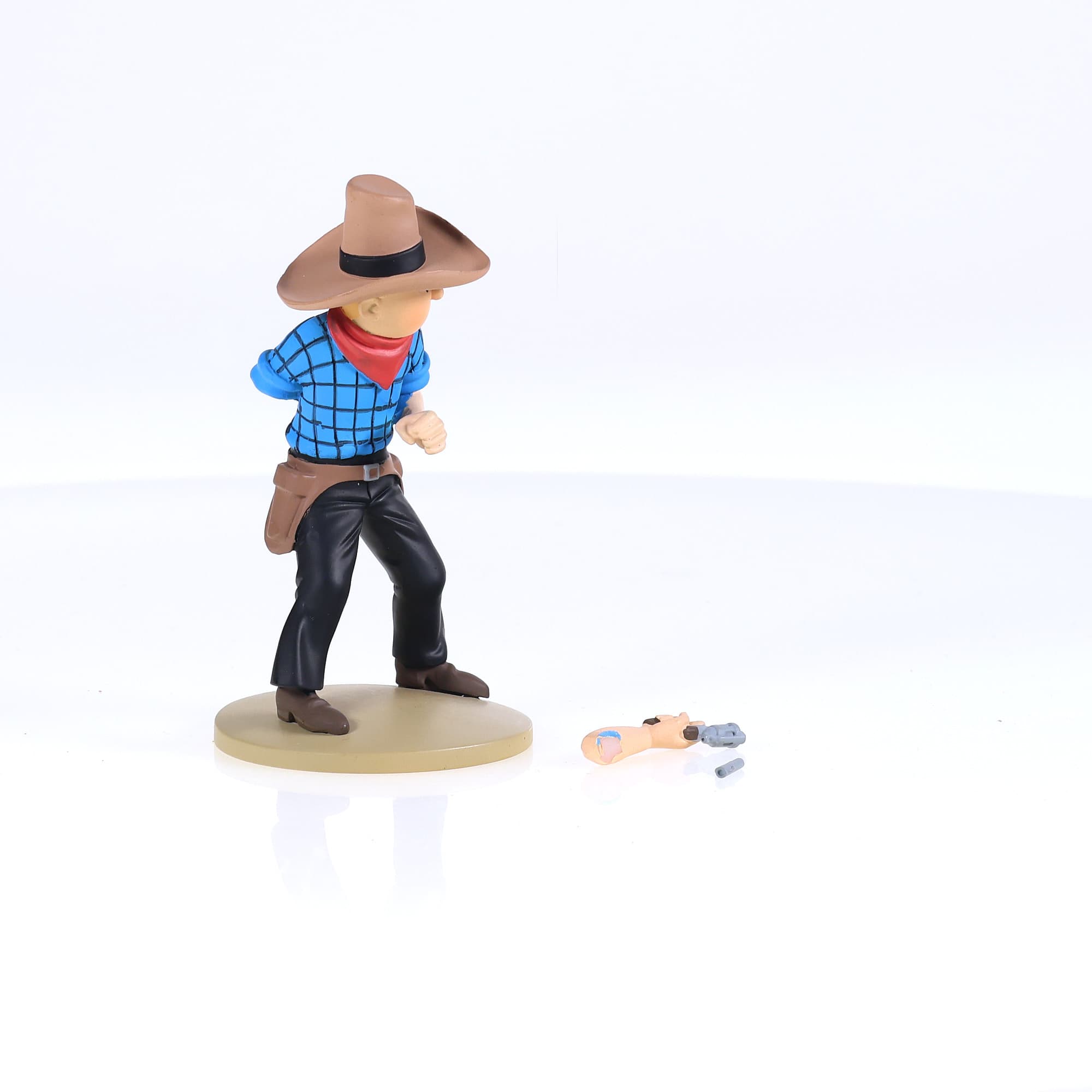 Moulinsart - Figurine Tintin en Cow-Boy - Tintin en Amérique — miniature 8