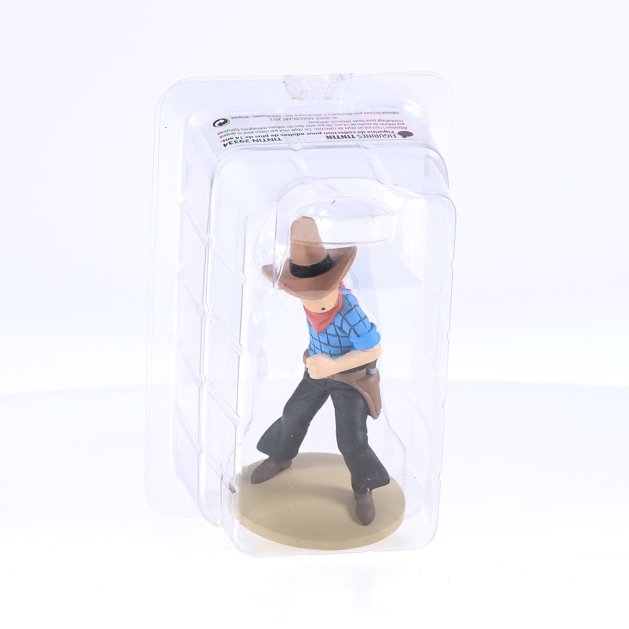 Moulinsart - Figurine Tintin en Cow-Boy - Tintin en Amérique — miniature 10