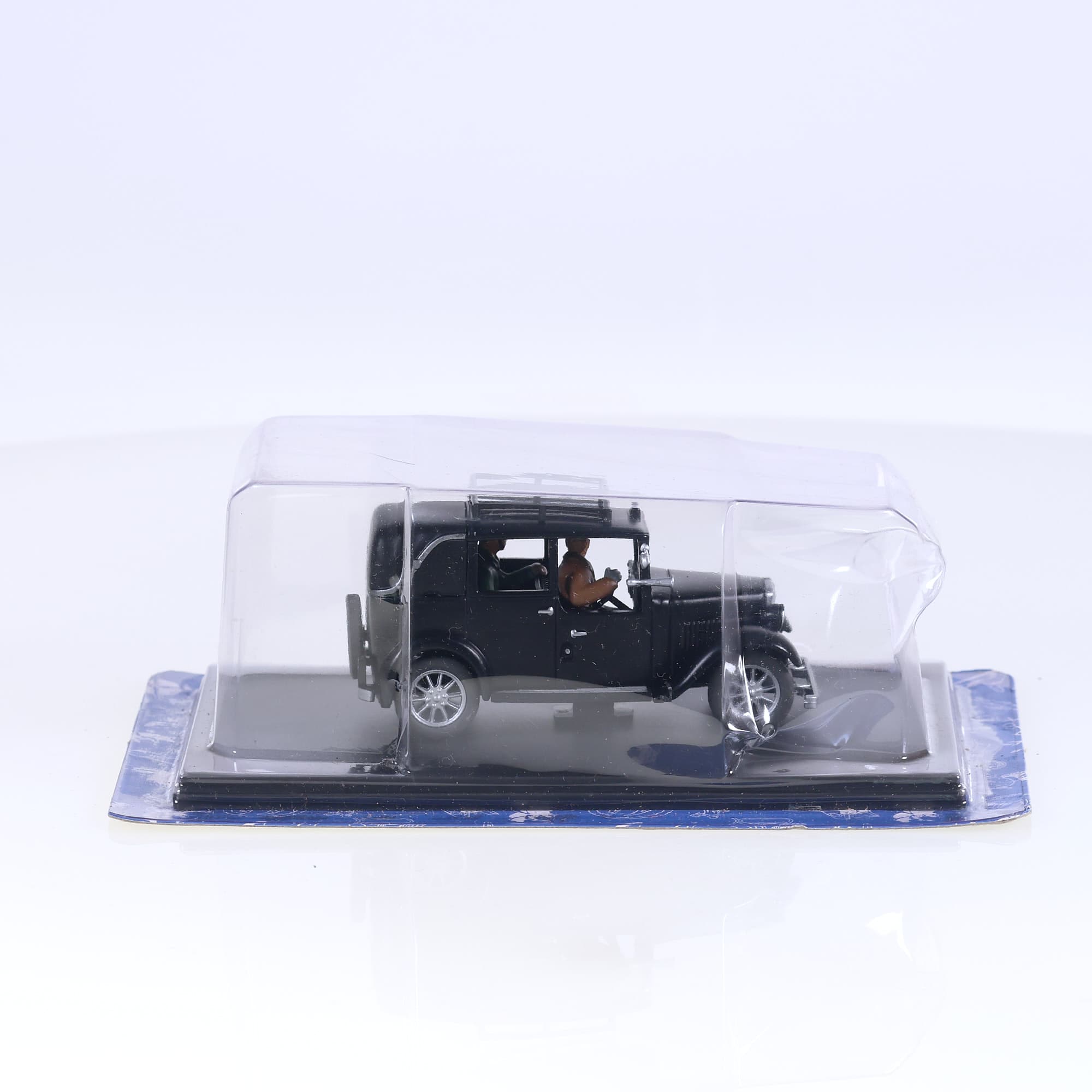 Hachette - Black & Mortimer - La marque jaune - Taxi Austin 1/43 neuf — miniature 3