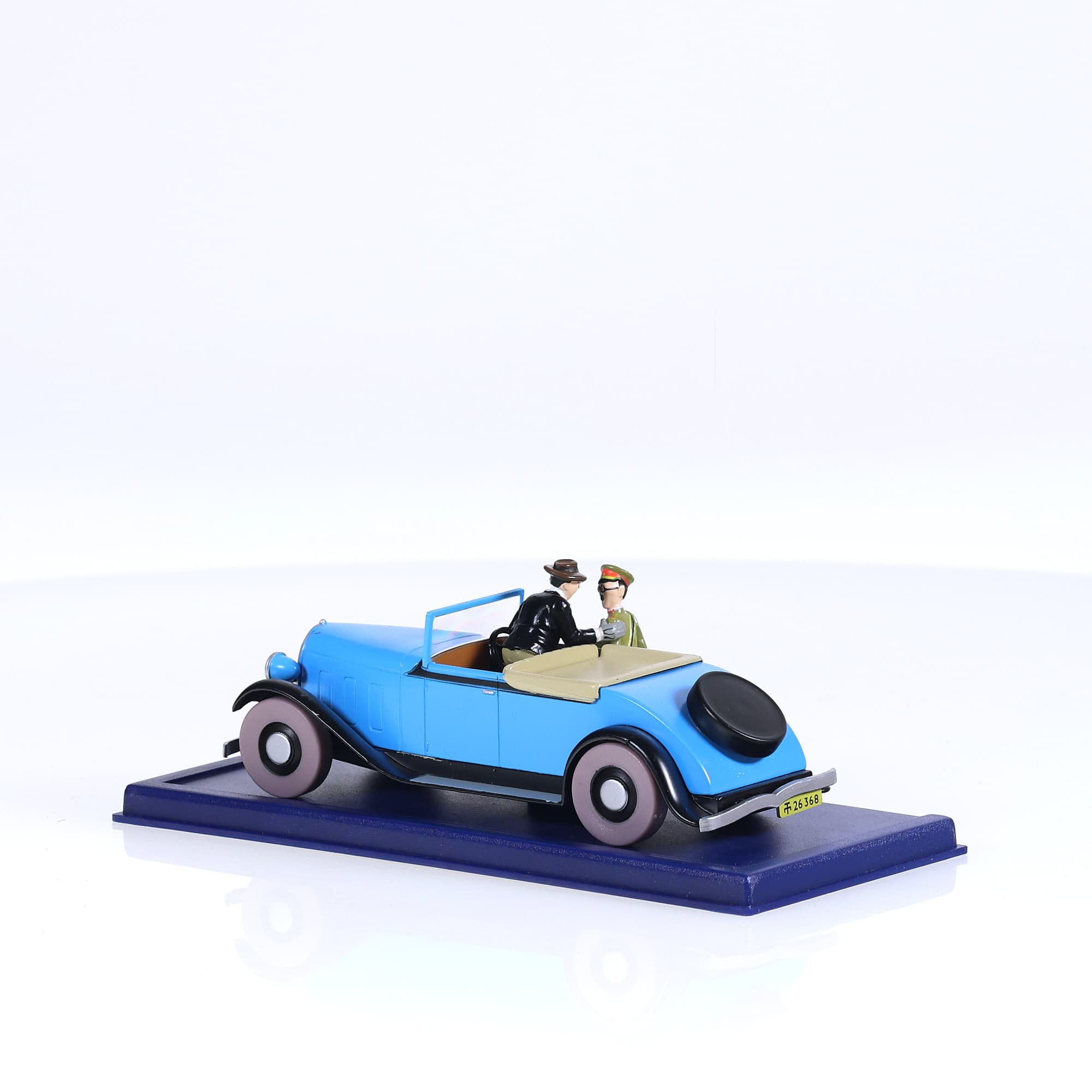 Atlas Tintin - La décapotable - Lotus Bleu  — miniature 3