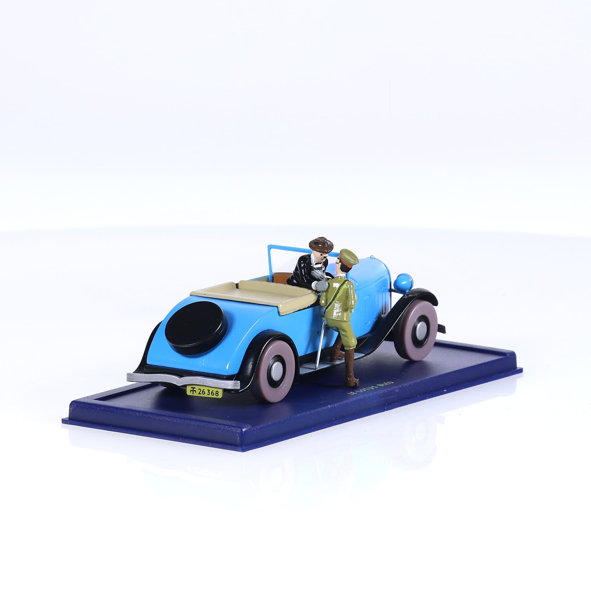 Atlas Tintin - La décapotable - Lotus Bleu  — miniature 5