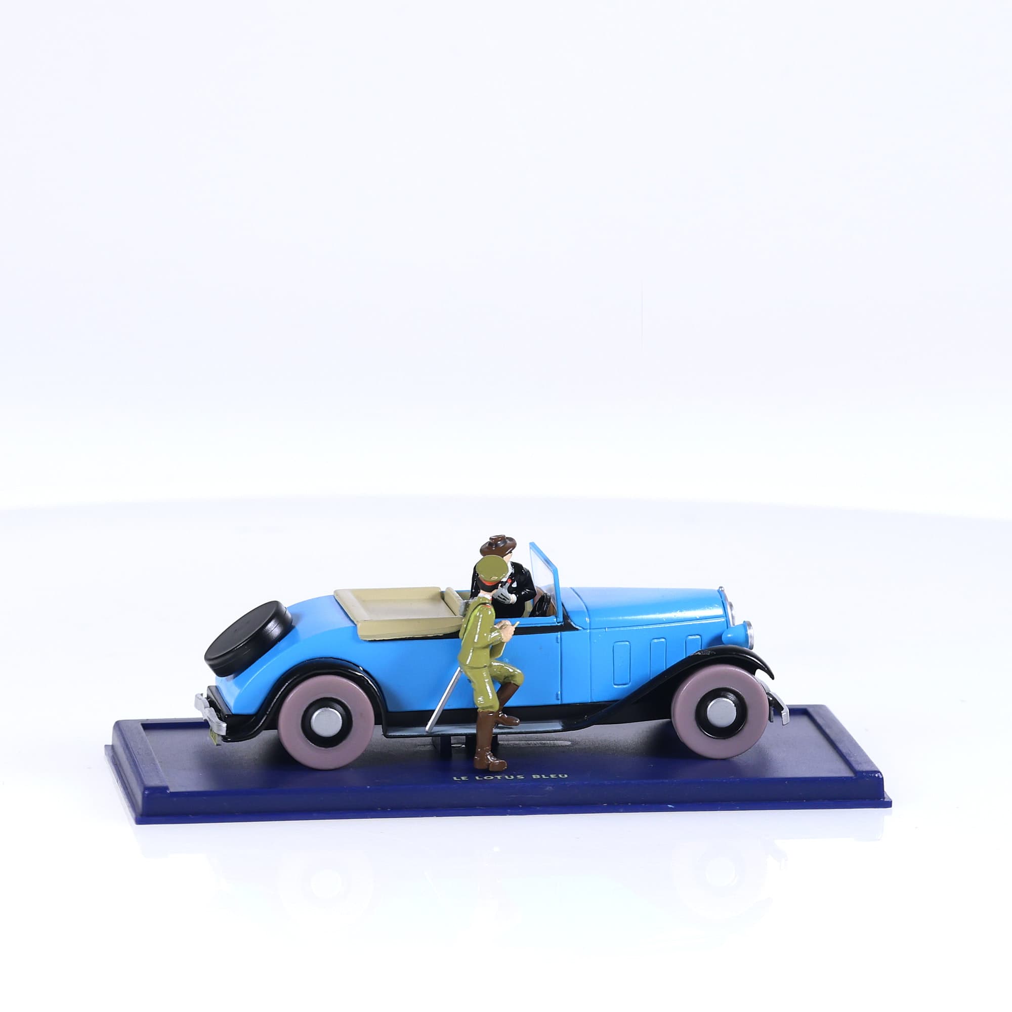 Atlas Tintin - La décapotable - Lotus Bleu  — miniature 6