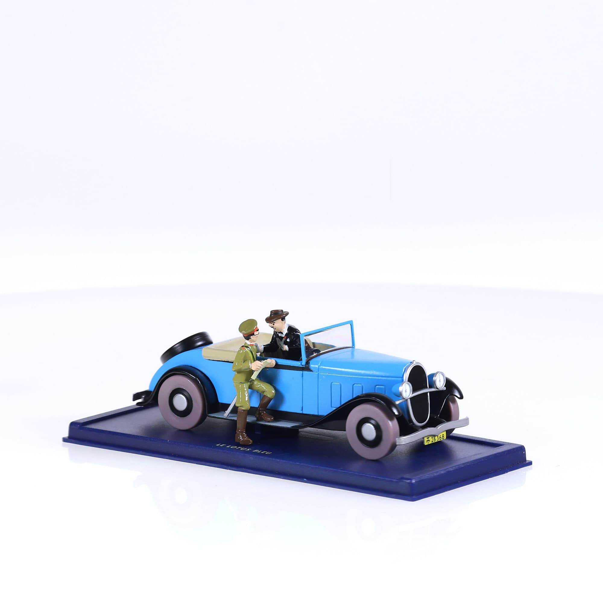 Atlas Tintin - La décapotable - Lotus Bleu  — miniature 7