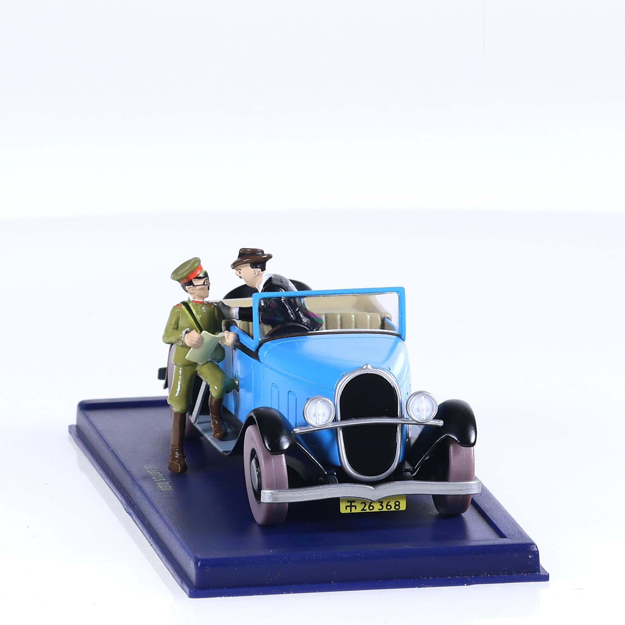Atlas Tintin - La décapotable - Lotus Bleu  — miniature 8