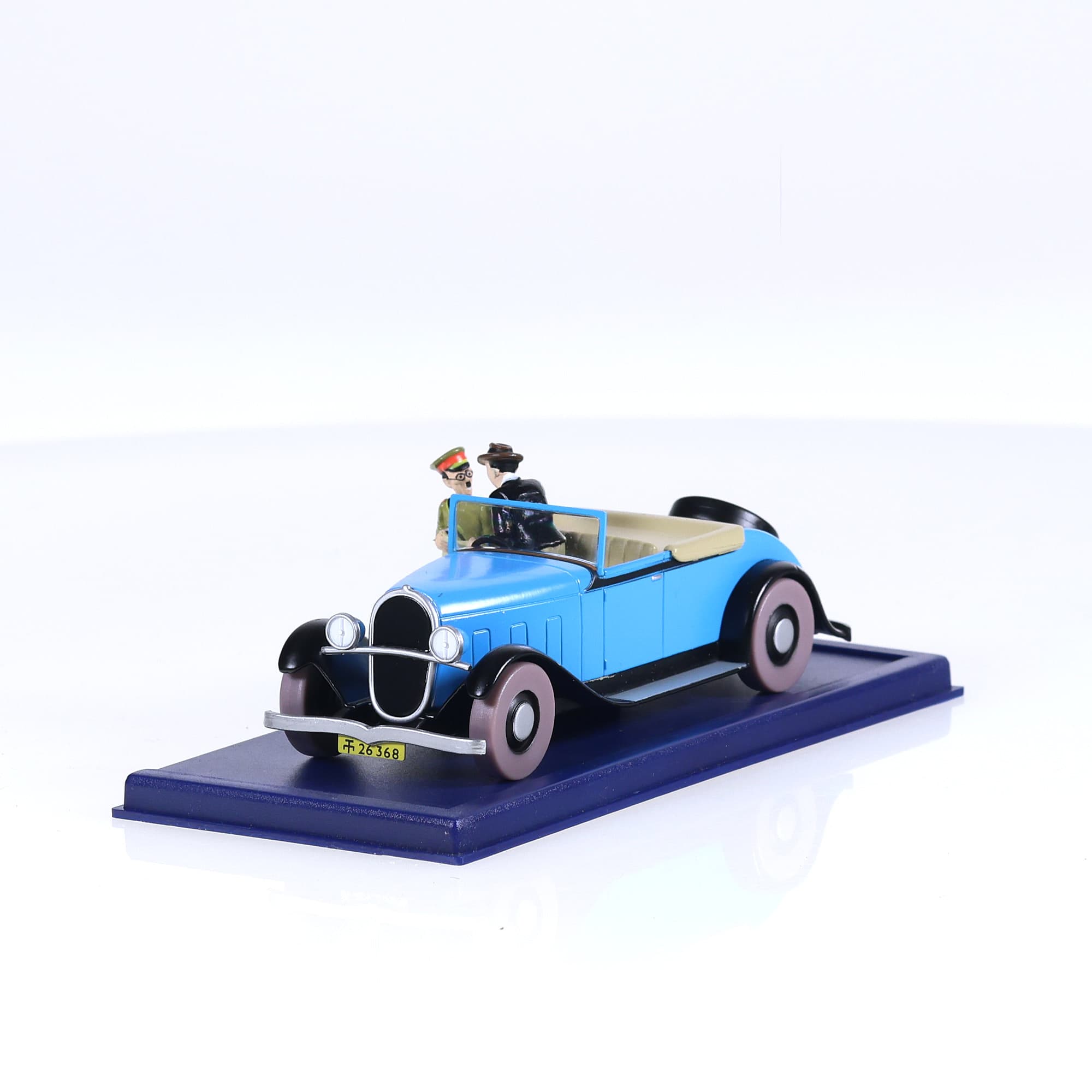 Atlas Tintin - La décapotable - Lotus Bleu  — miniature 9
