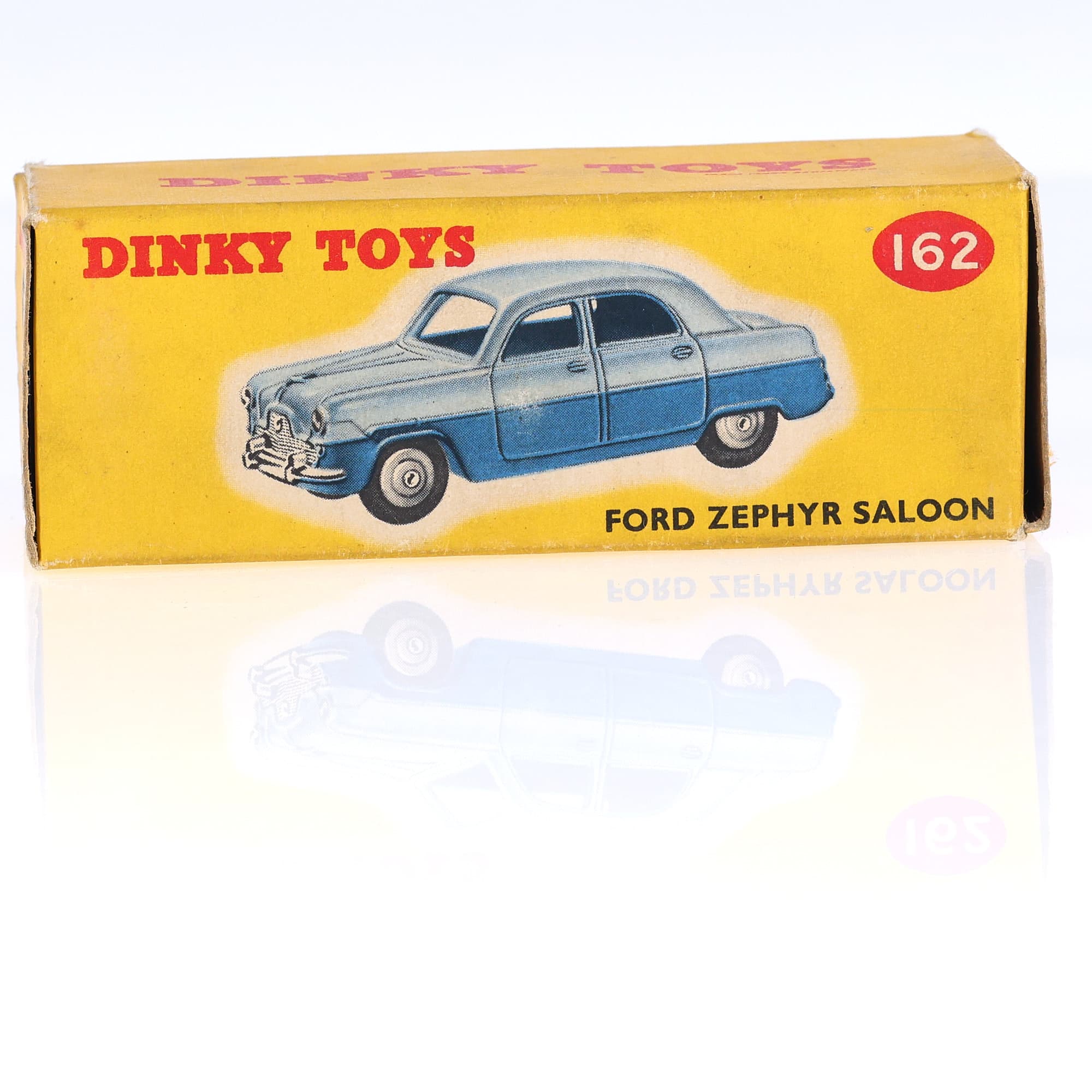 Dinky Toys 162 Ford Zephyr Saloon 1/43 Bicolore avec boîte — miniature 13