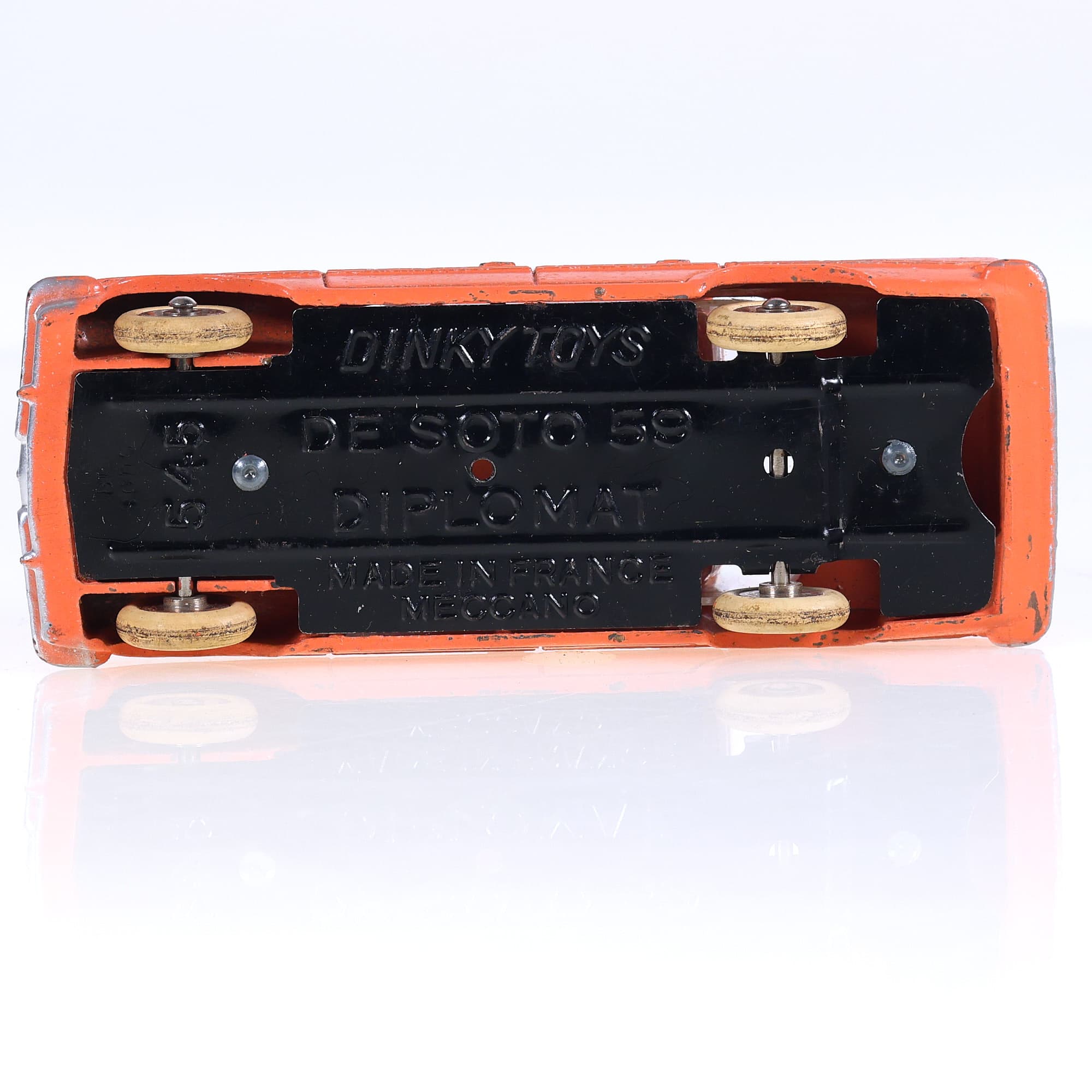 Dinky Toys 545 diplomat 1/43 saumon et noir avec boîte — miniature 10