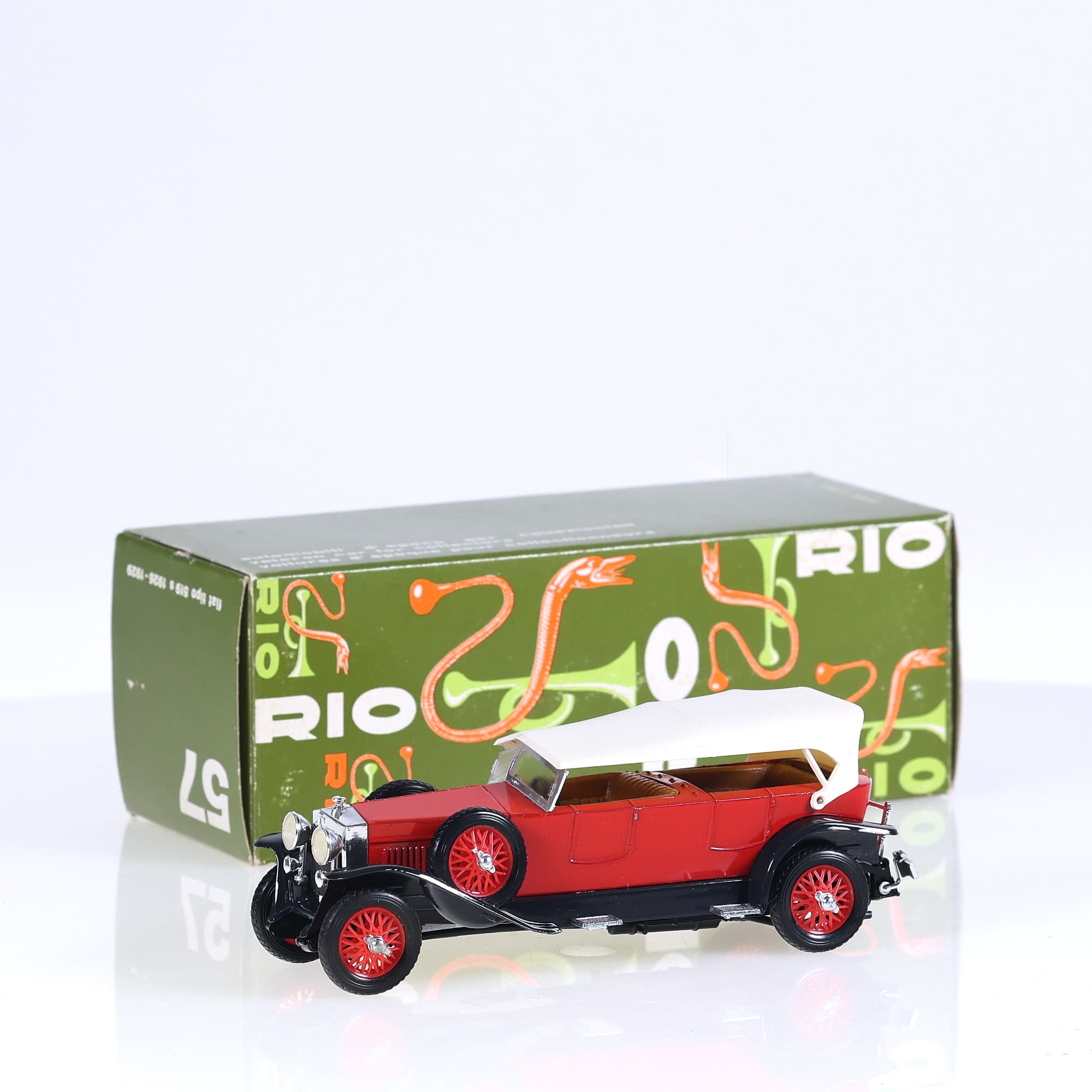 Rio - n° 57 - Fiat Tipo 519 s  1926 - 1929 1/43 avec boîte
