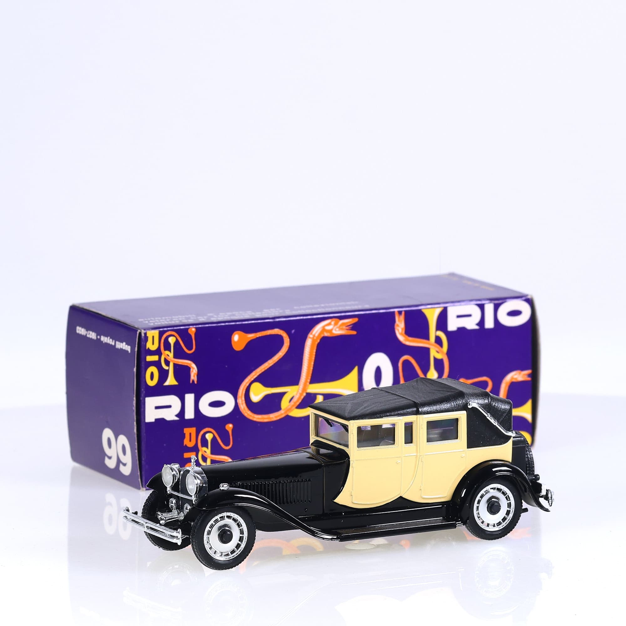 Rio - n° 66 - Bugatti Royale 1927 - 1933 1/43 avec boîte