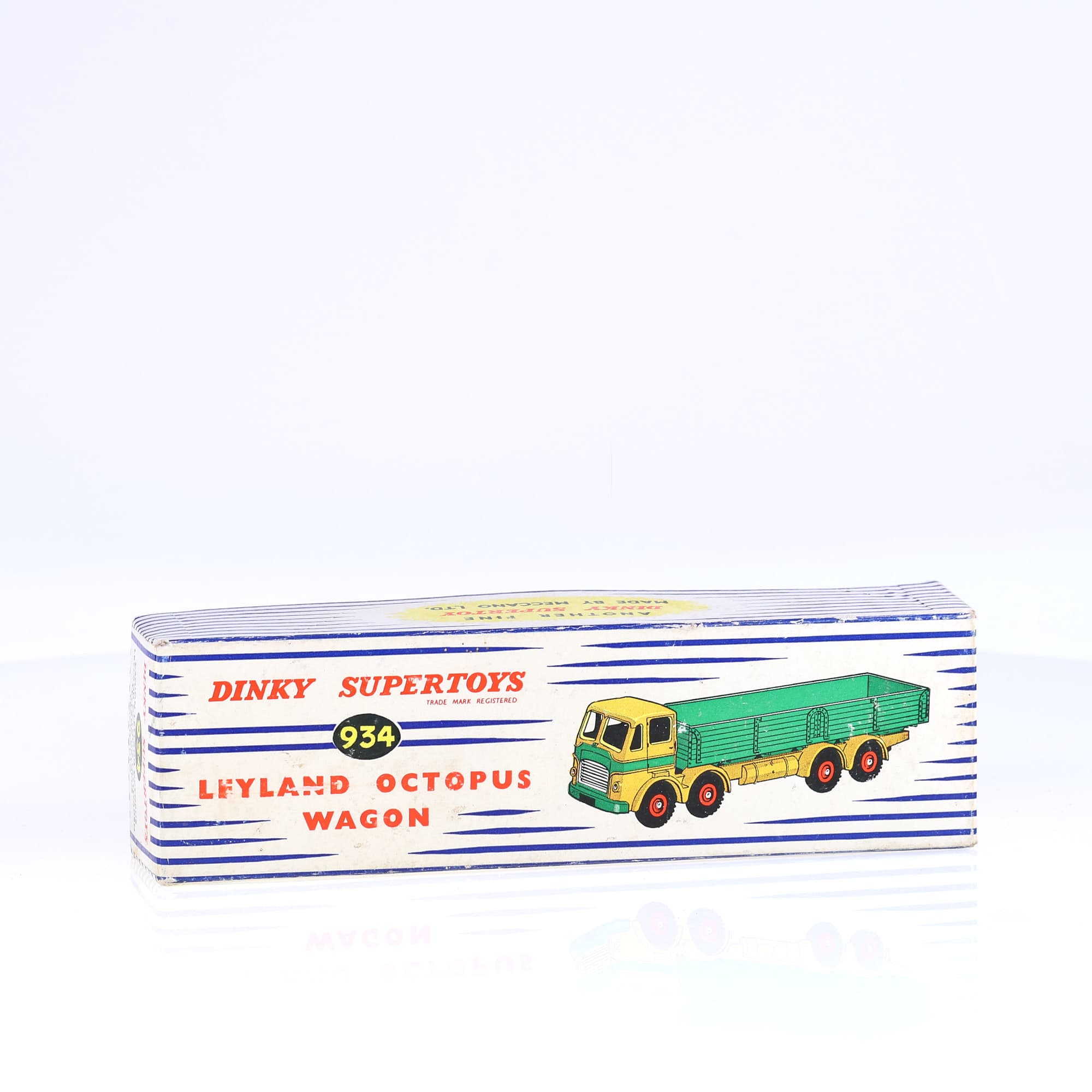 Dinky Toys 934 Leyland Octopus 1/43 Bicolore Grade B avec boîte — miniature 10