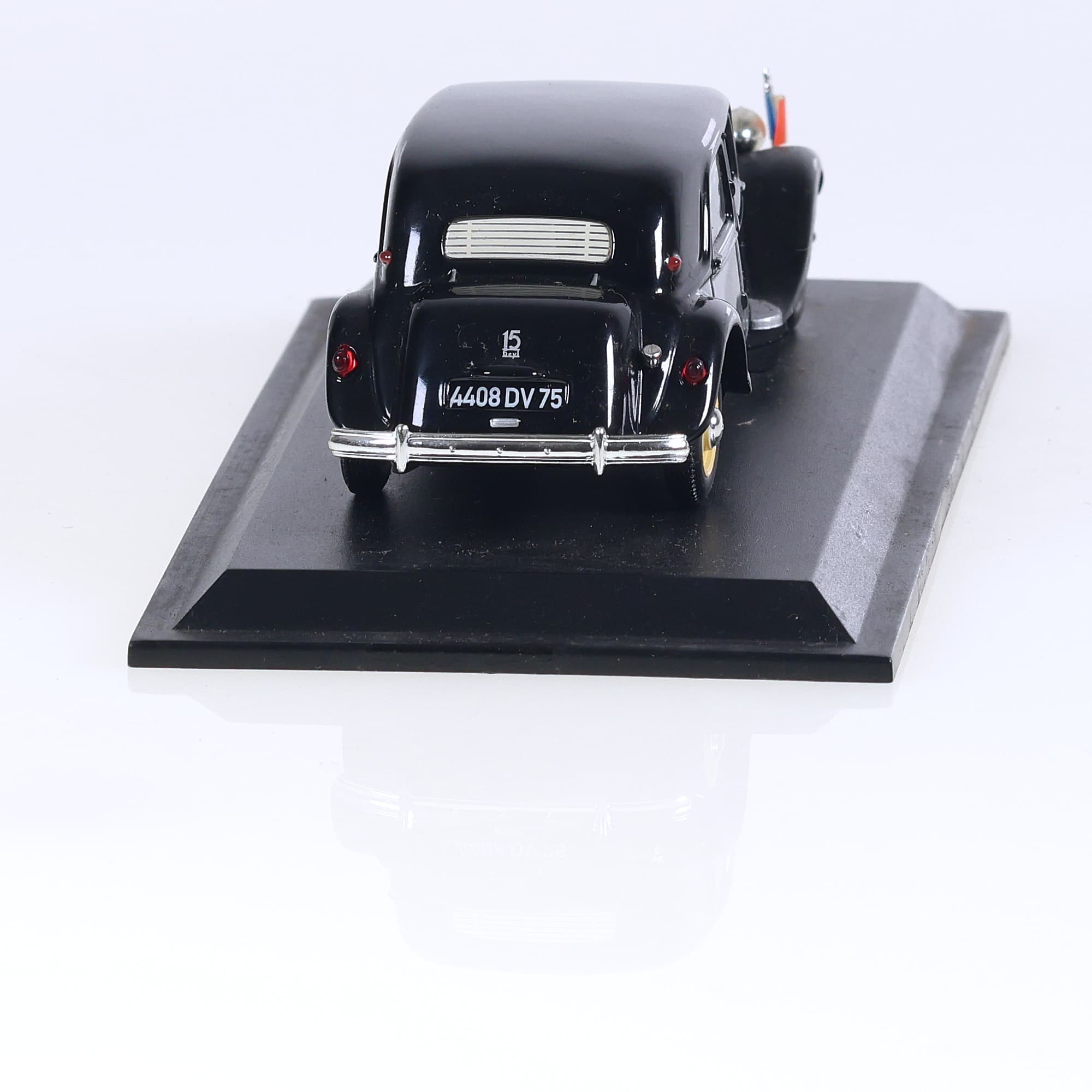 Atlas - Citroën Traction 15 Six du Général de Gaulle 1954 1/43  — miniature 4