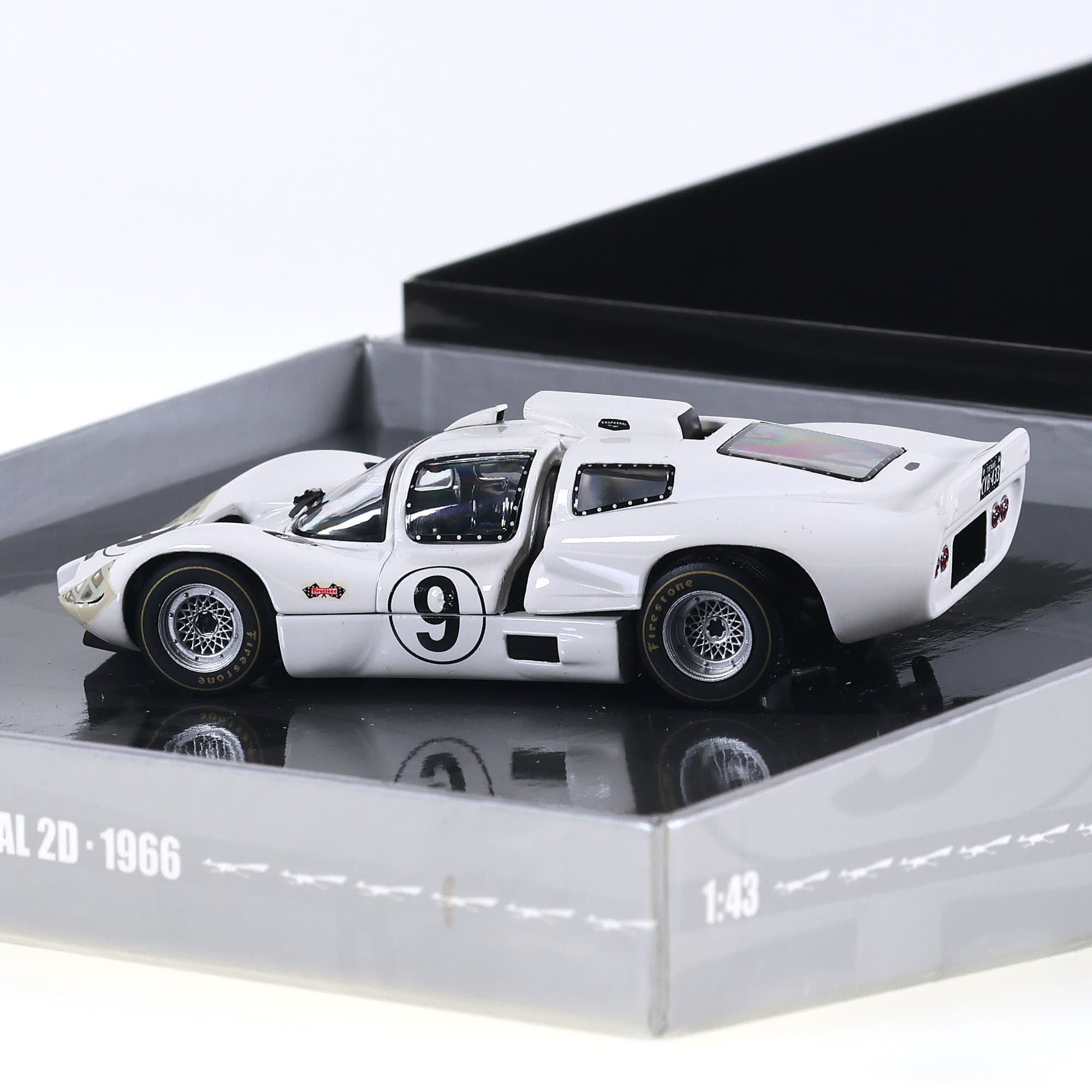 Minichamps Chaparral 2D 24h LM 1966 #9 1/43 avec boîte — miniature 3