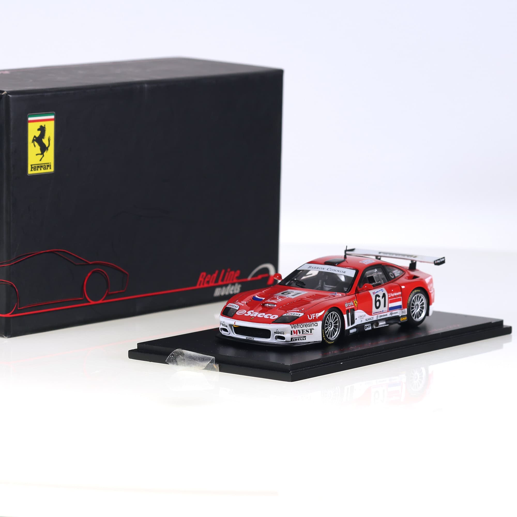 Redline RL029 Ferrari F575 - Maranello Barron - LM 2004 #61 1/43  — photo 1