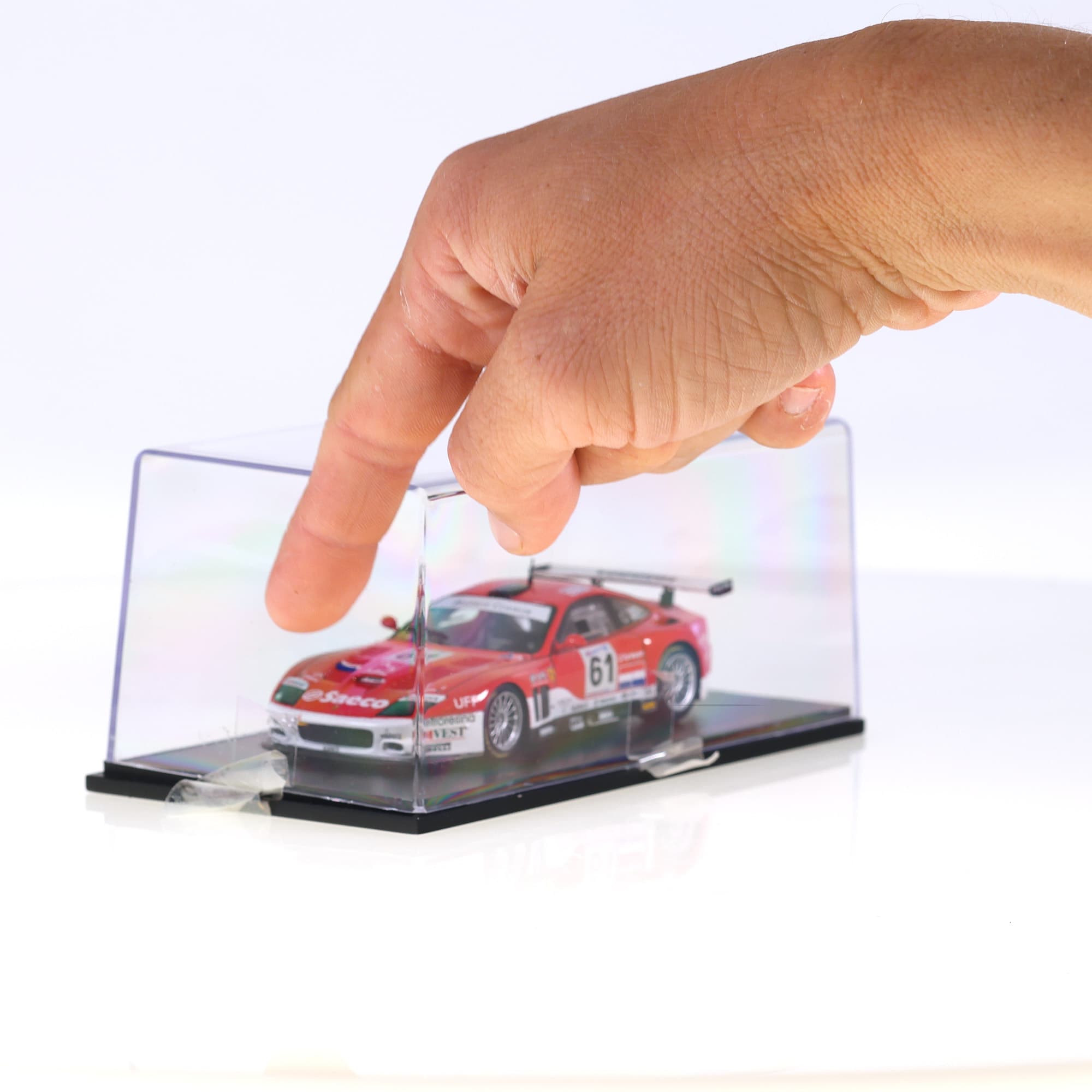 Redline RL029 Ferrari F575 - Maranello Barron - LM 2004 #61 1/43  — miniature 11