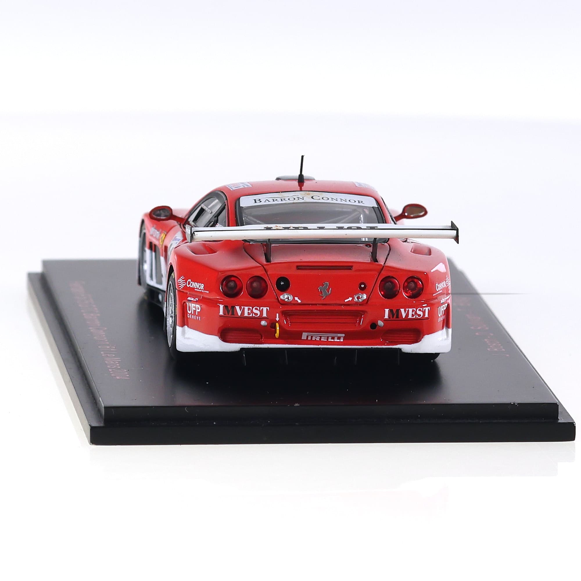Redline RL029 Ferrari F575 - Maranello Barron - LM 2004 #61 1/43  — miniature 4