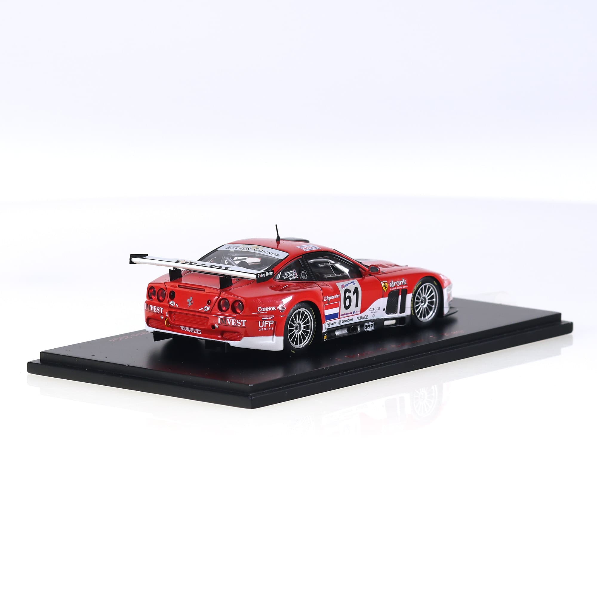 Redline RL029 Ferrari F575 - Maranello Barron - LM 2004 #61 1/43  — miniature 5