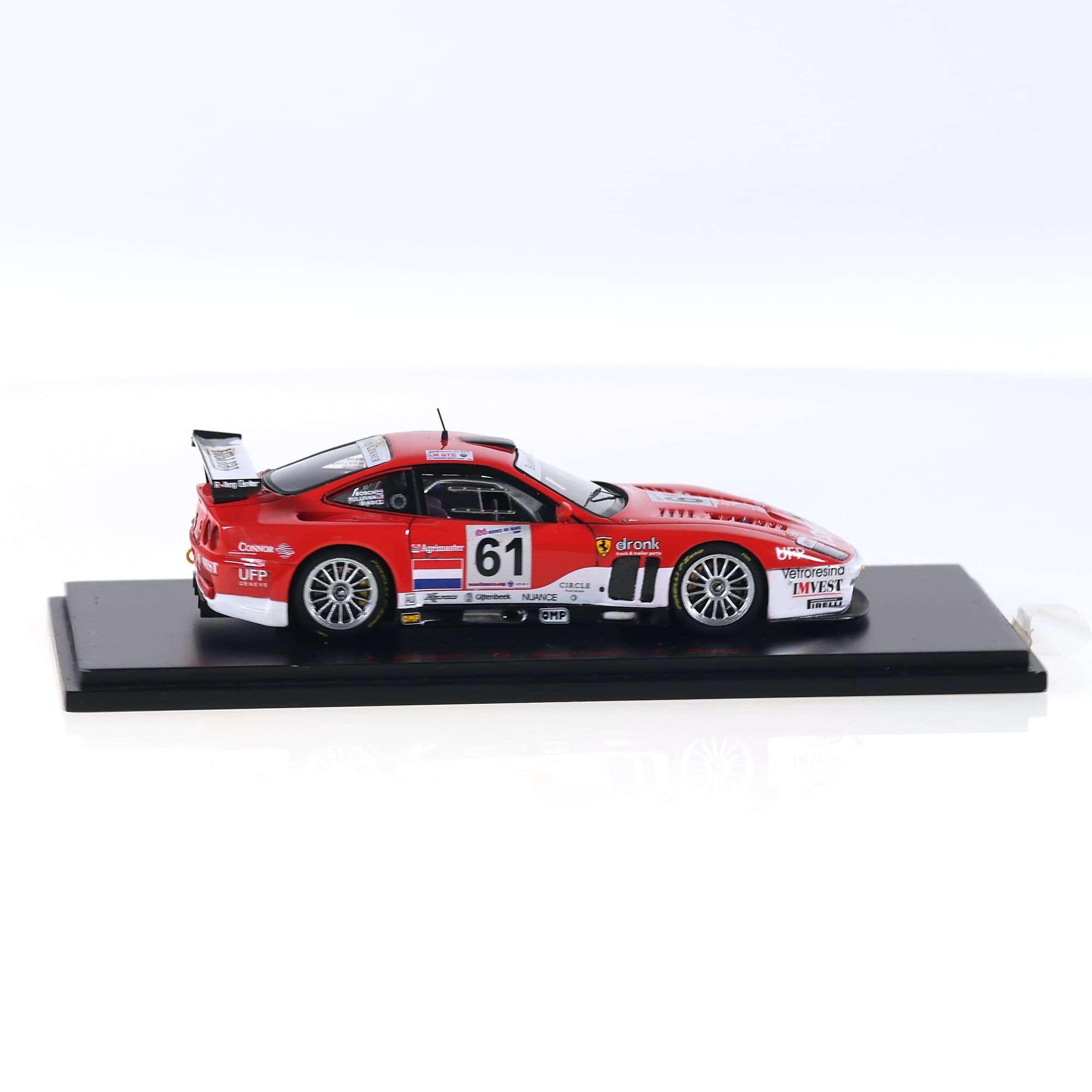 Redline RL029 Ferrari F575 - Maranello Barron - LM 2004 #61 1/43  — miniature 6