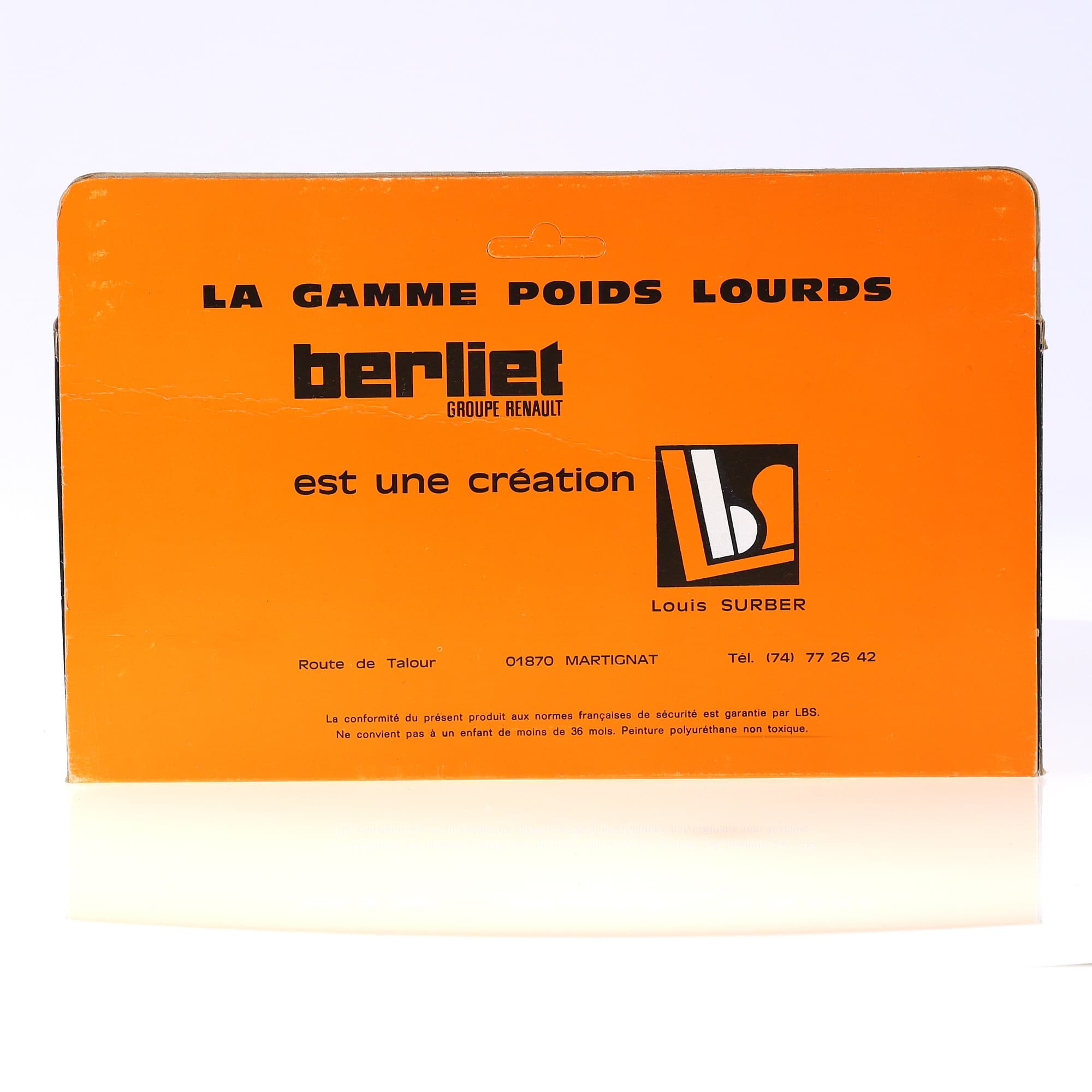 LBS Berliet GR190 Fourgon LACROIX 1977 1/43 avec boîte — miniature 13