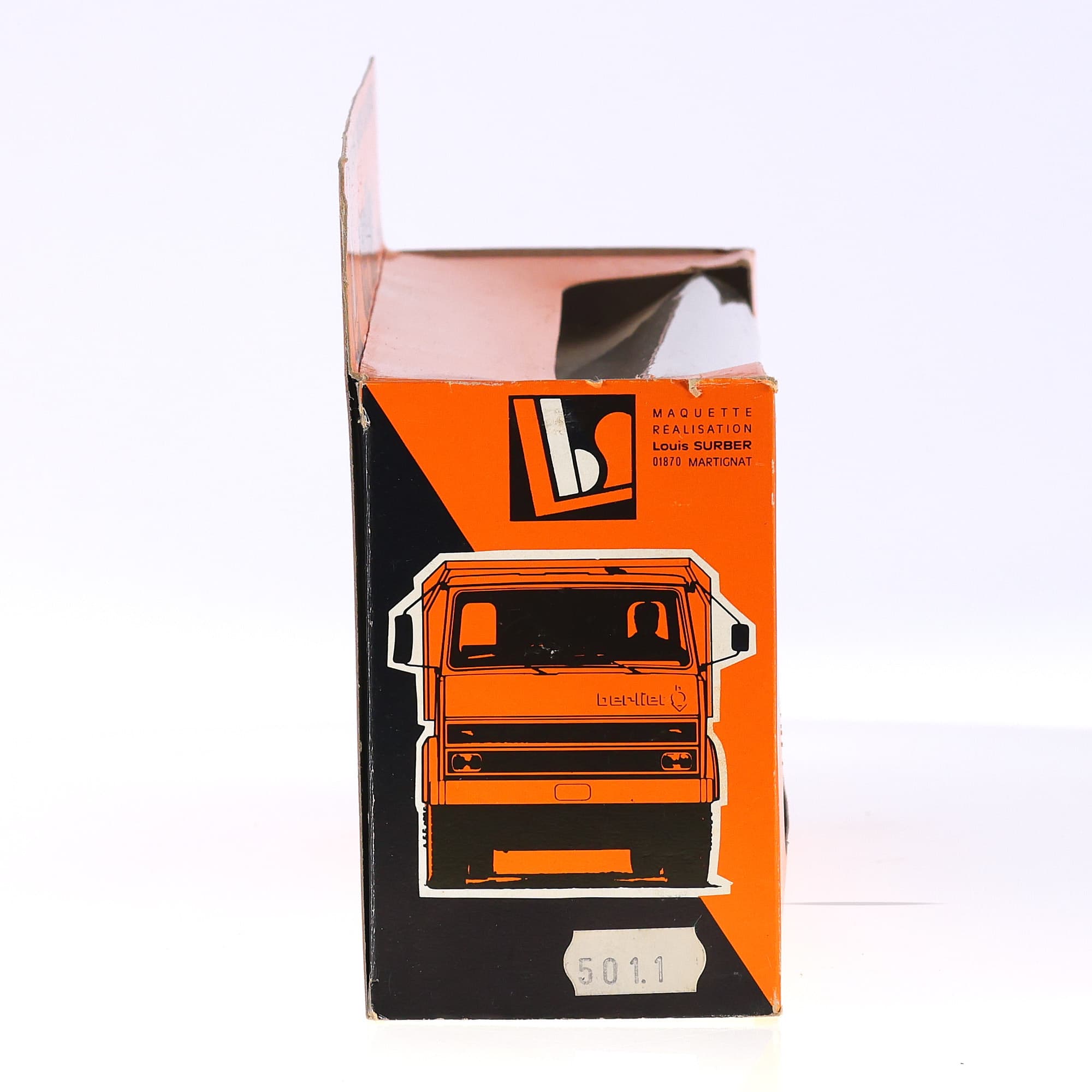 LBS Berliet GR190 Fourgon LACROIX 1977 1/43 avec boîte — miniature 14