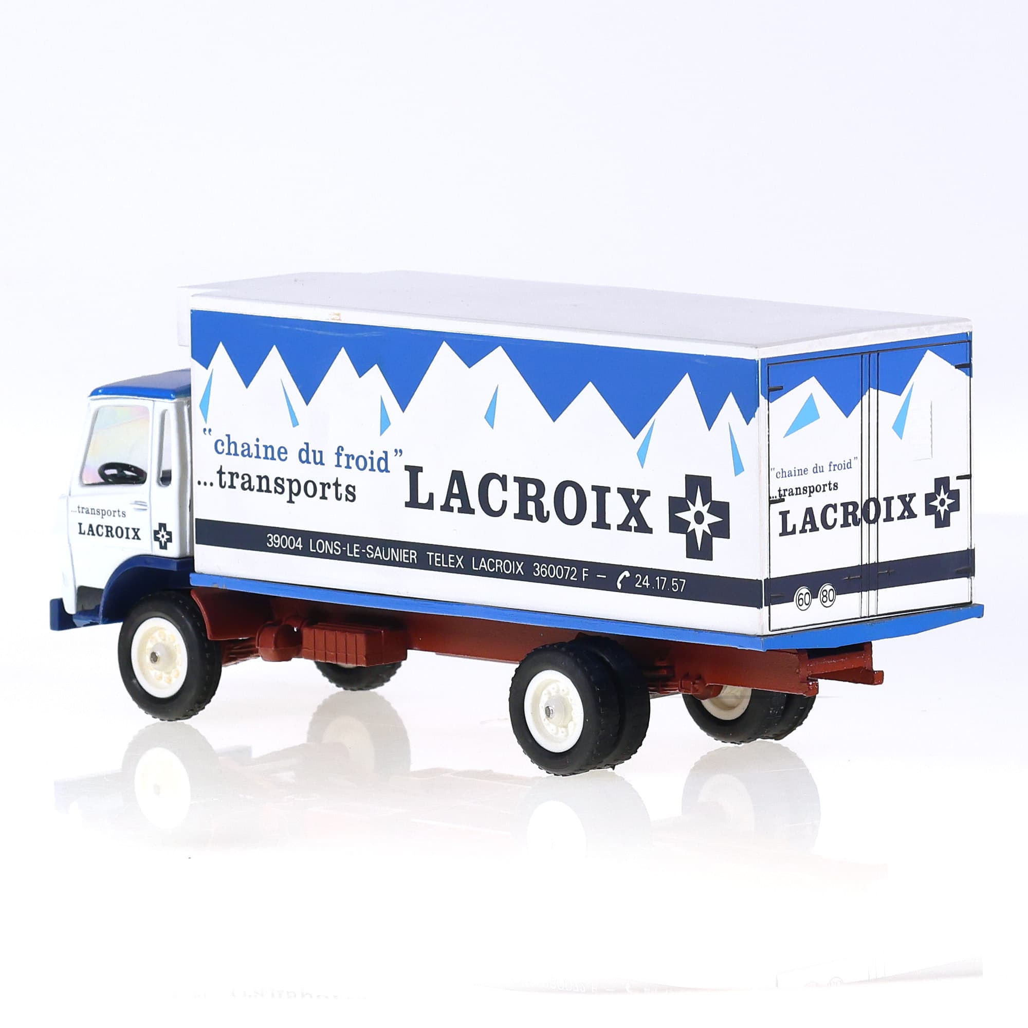 LBS Berliet GR190 Fourgon LACROIX 1977 1/43 avec boîte — miniature 3