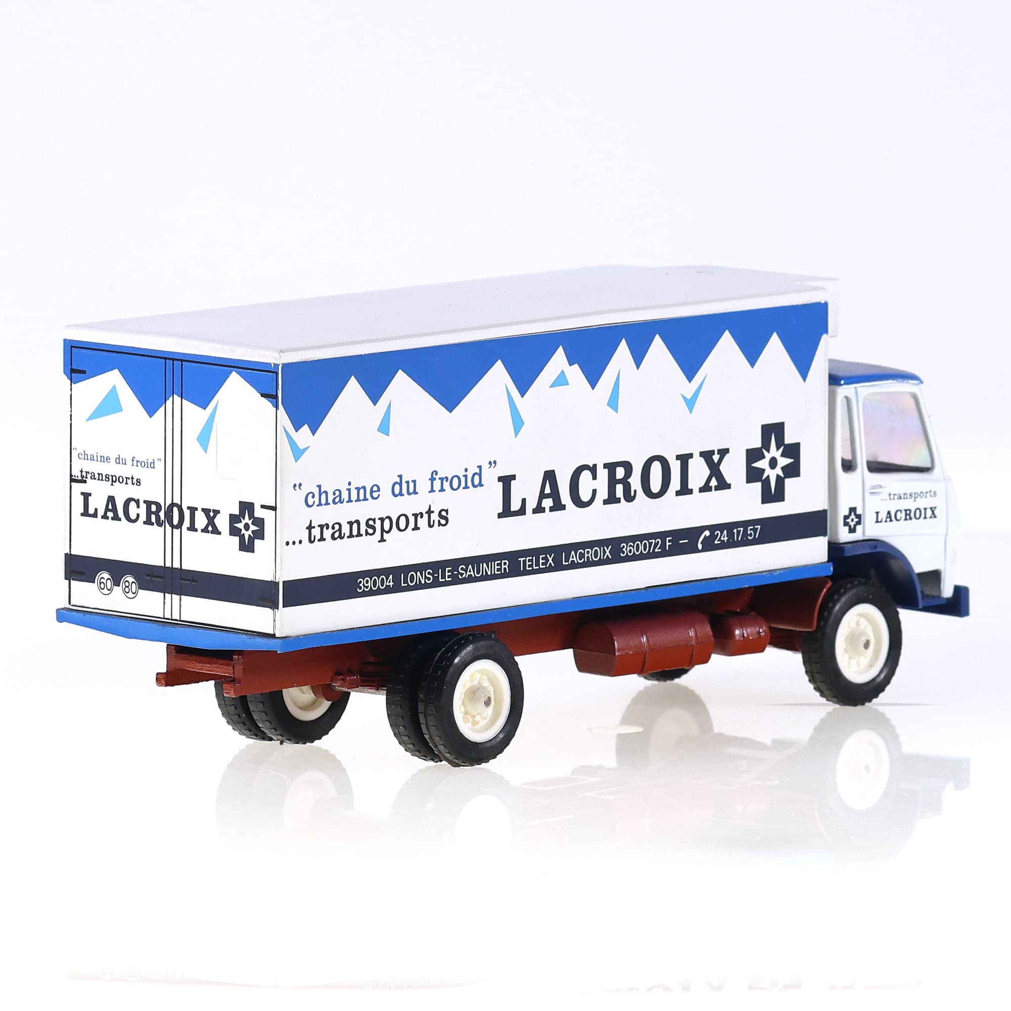LBS Berliet GR190 Fourgon LACROIX 1977 1/43 avec boîte — miniature 5