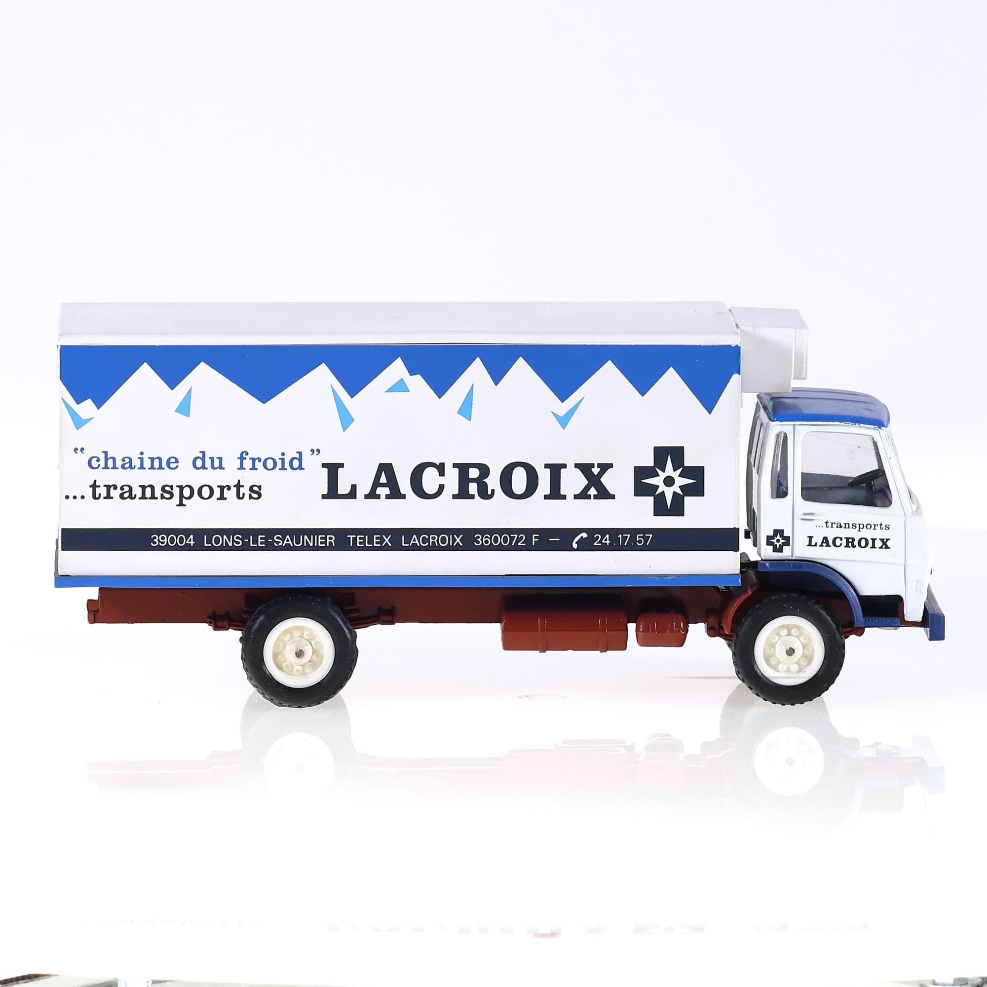 LBS Berliet GR190 Fourgon LACROIX 1977 1/43 avec boîte — miniature 6