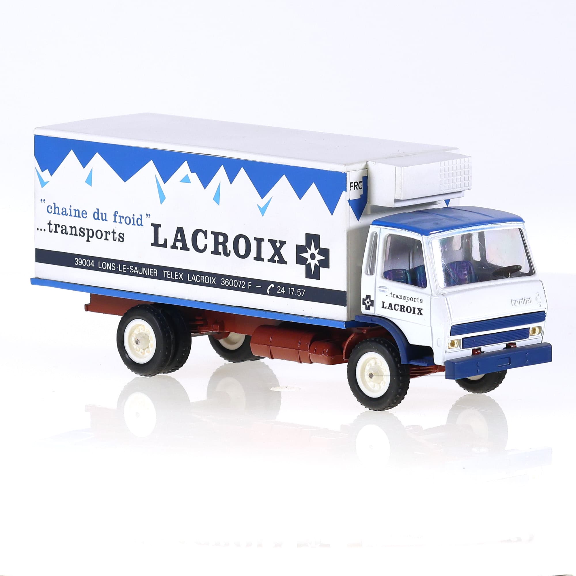 LBS Berliet GR190 Fourgon LACROIX 1977 1/43 avec boîte — miniature 7