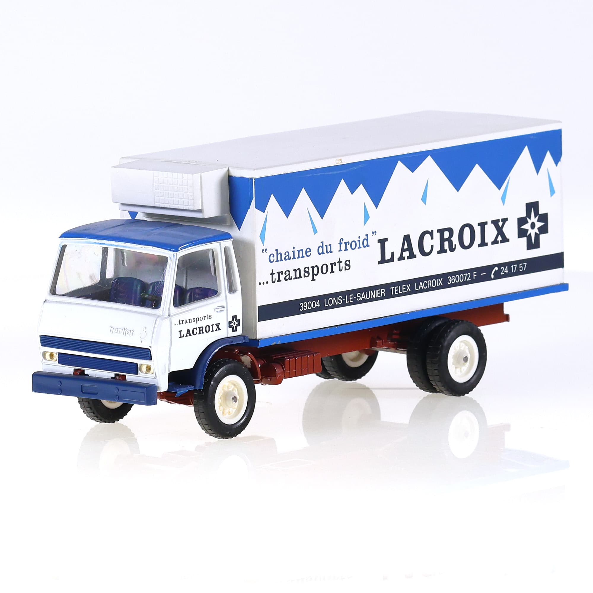 LBS Berliet GR190 Fourgon LACROIX 1977 1/43 avec boîte — miniature 9