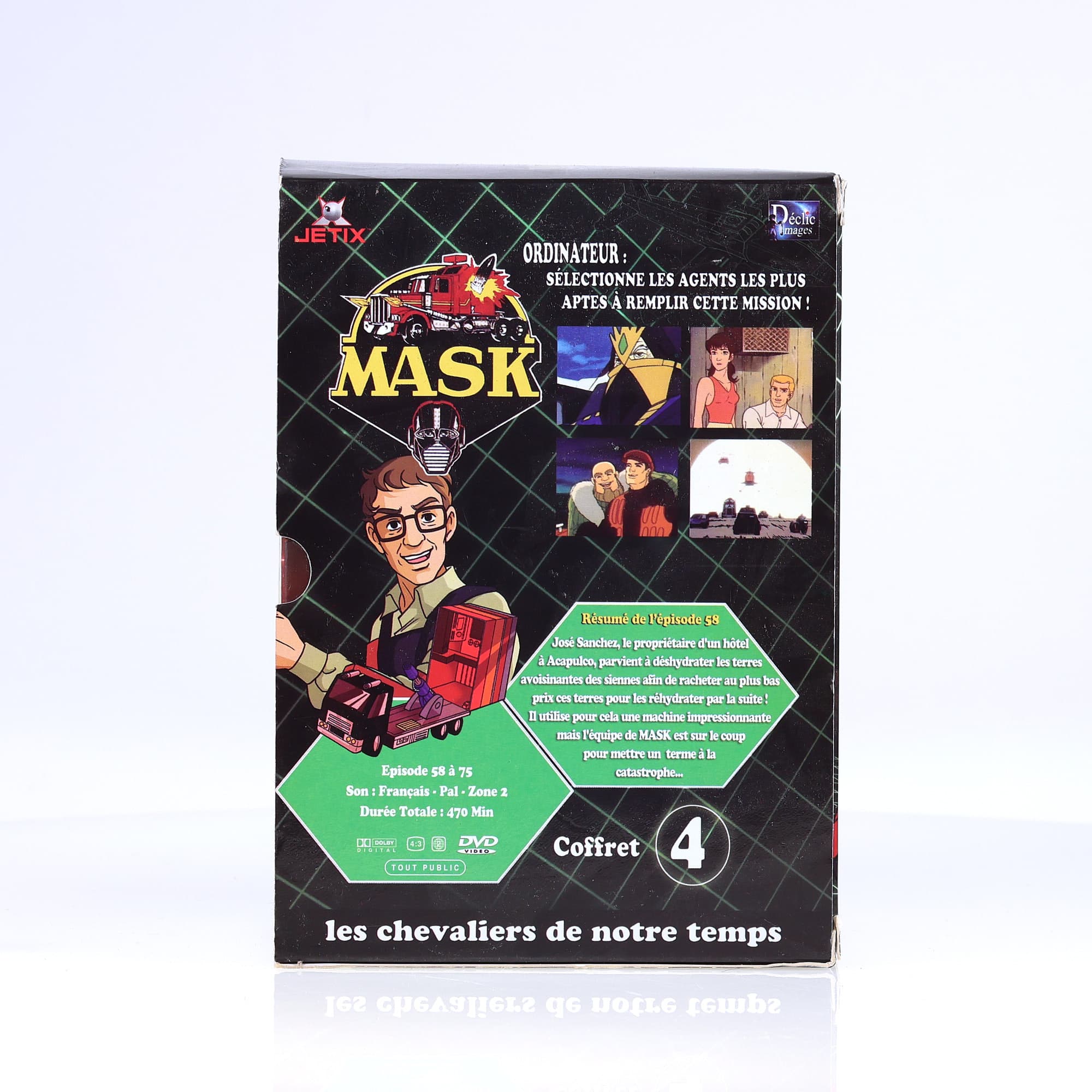 DVD MASK Les chevaliers de notre temps - Coffret 4 - Lot de 6 DVD avec boîte — miniature 3