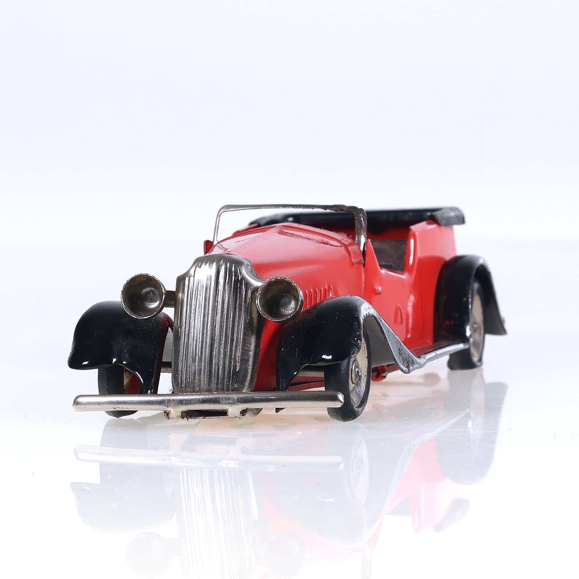 Tri-Ang Minic toys Vauxhall cabriolet 12,5 cm mécanique fonctionnelle — miniature 8