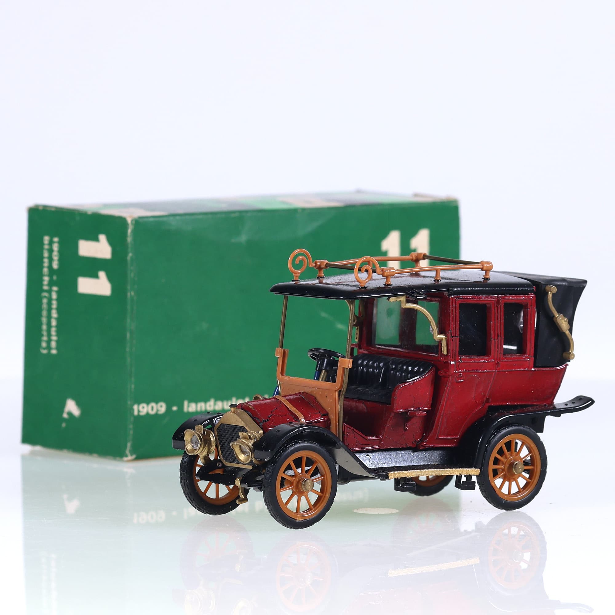 Rio 11 Bianchi 1909 - landaulet (scoperta) 1/43 Bicolore Grade B avec boîte — photo 1