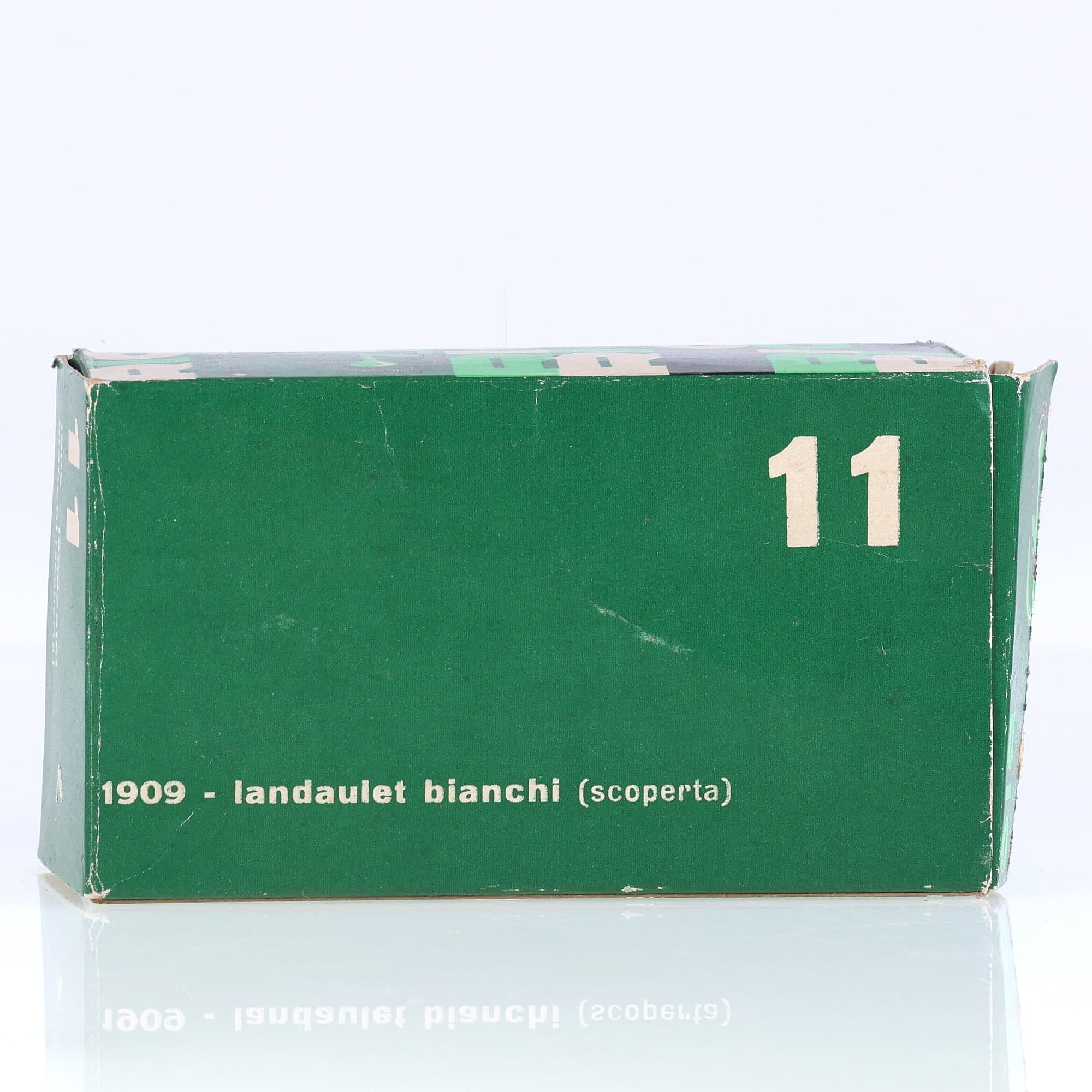 Rio 11 Bianchi 1909 - landaulet (scoperta) 1/43 Bicolore Grade B avec boîte — miniature 11