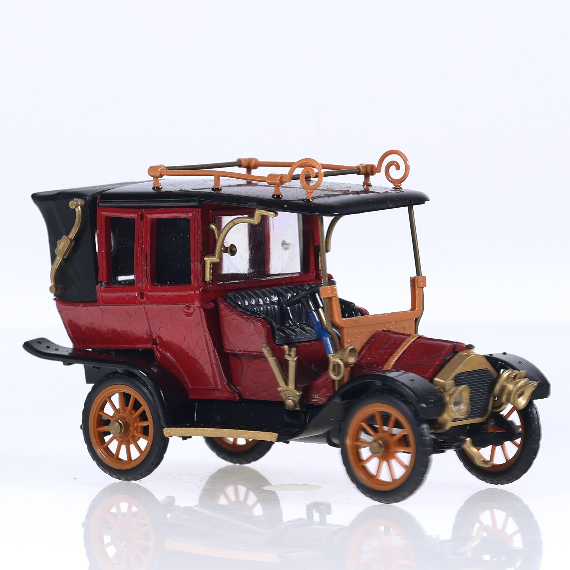 Rio 11 Bianchi 1909 - landaulet (scoperta) 1/43 Bicolore Grade B avec boîte — miniature 7