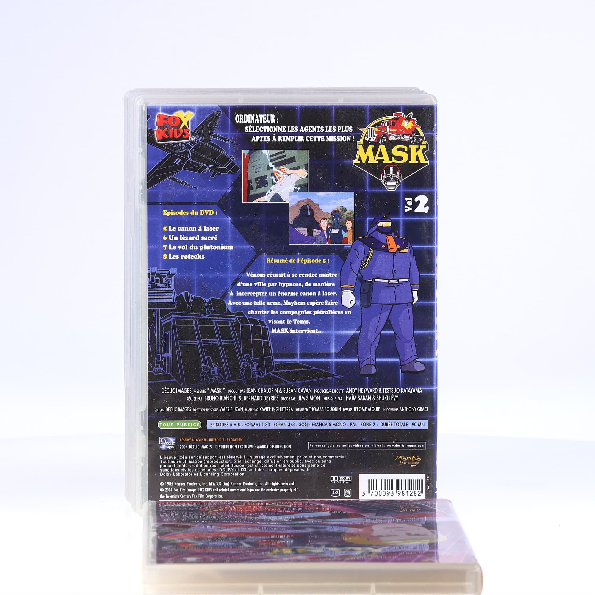 DVD MASK Les chevaliers de notre temps -  Coffret 1 - Lot de 6 DVD sans boîte — miniature 3