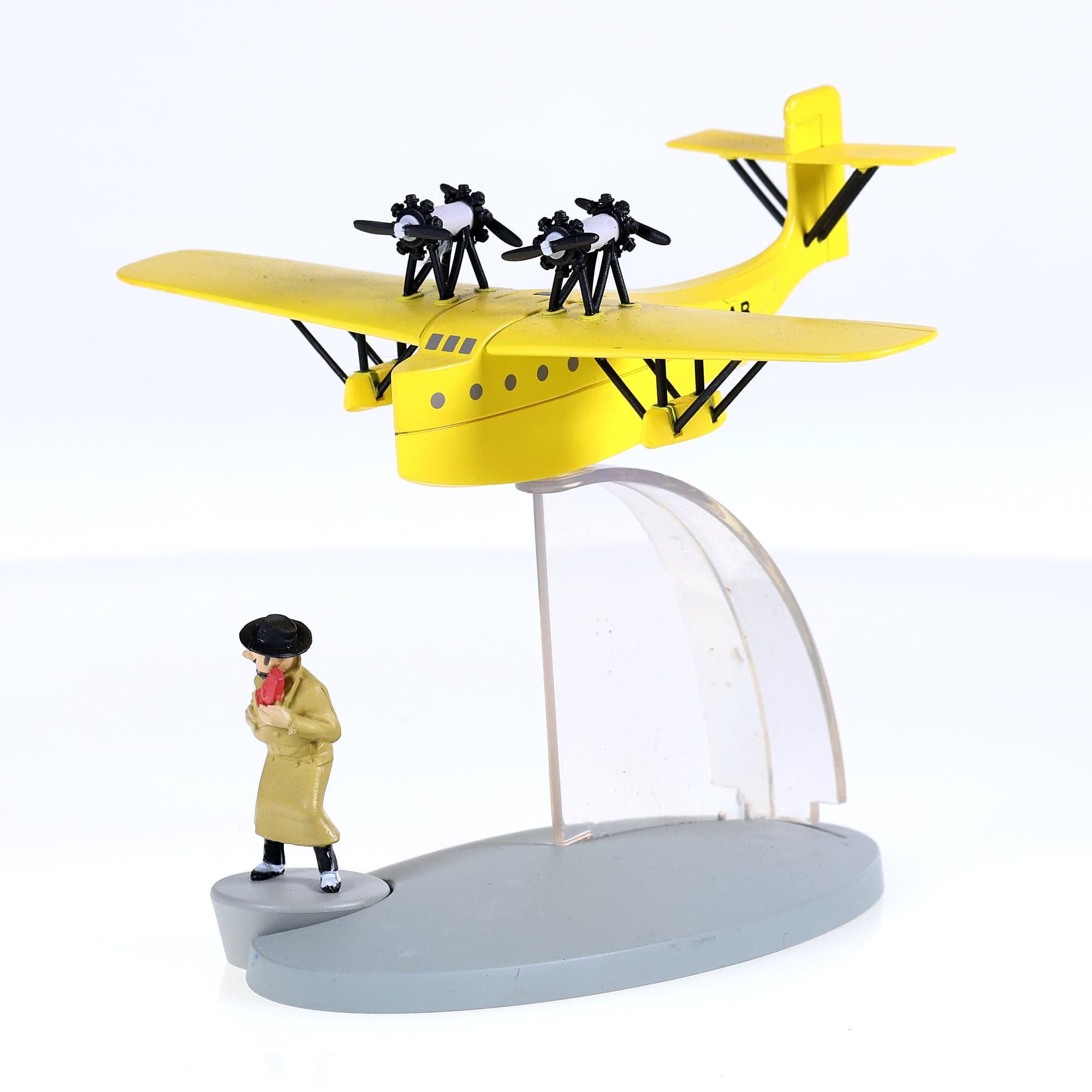 Moulinsart Tintin L'hydravion de la poste aérienne - L'Oreille cassée 1/200