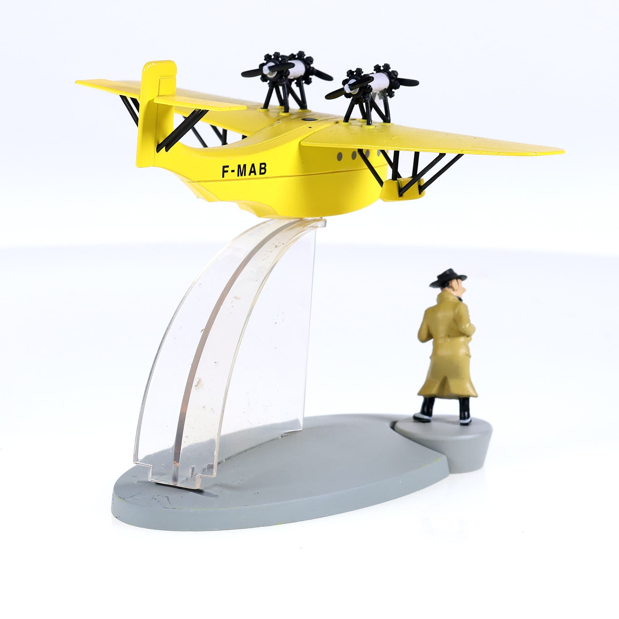 Moulinsart Tintin L'hydravion de la poste aérienne - L'Oreille cassée 1/200 — miniature 5