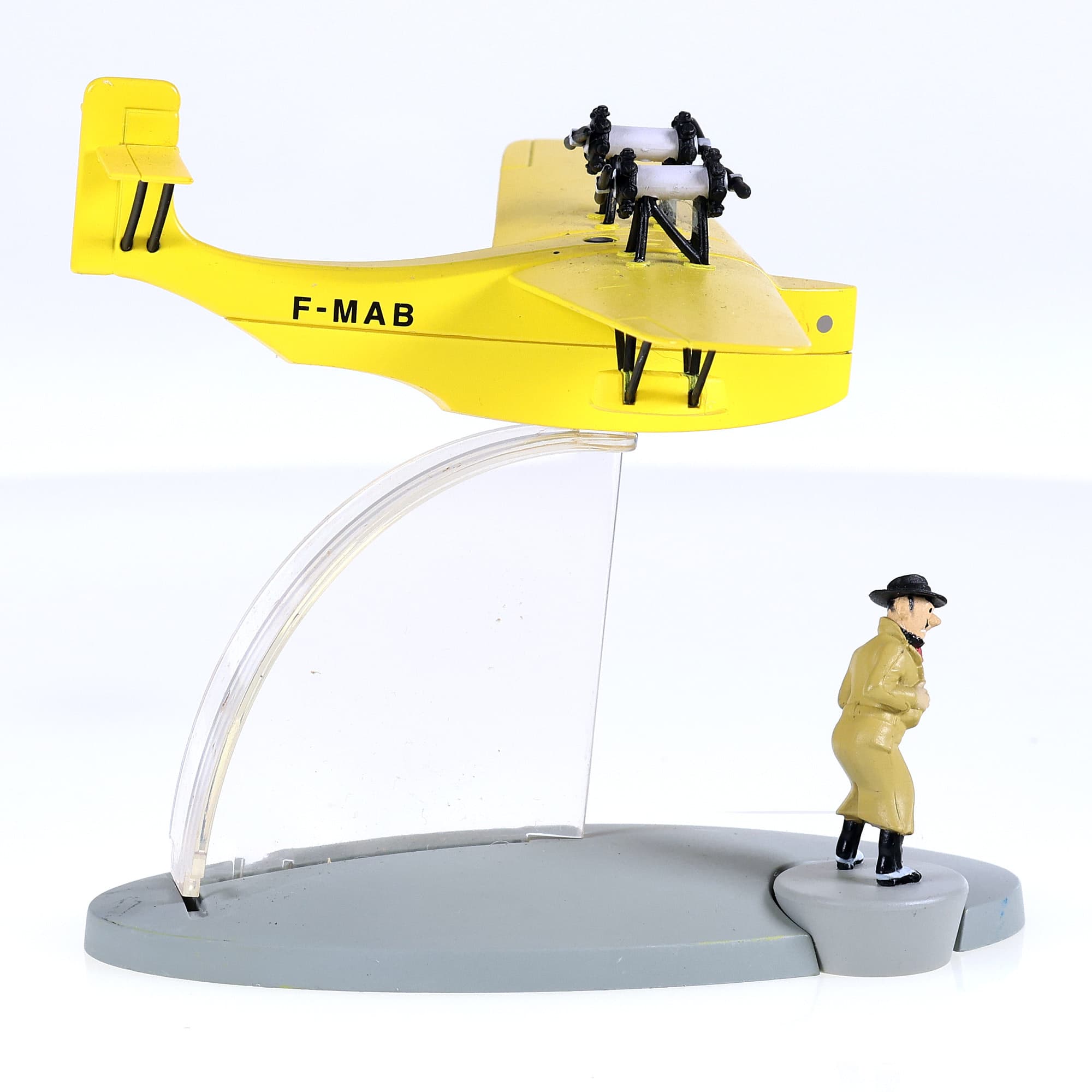 Moulinsart Tintin L'hydravion de la poste aérienne - L'Oreille cassée 1/200 — miniature 6