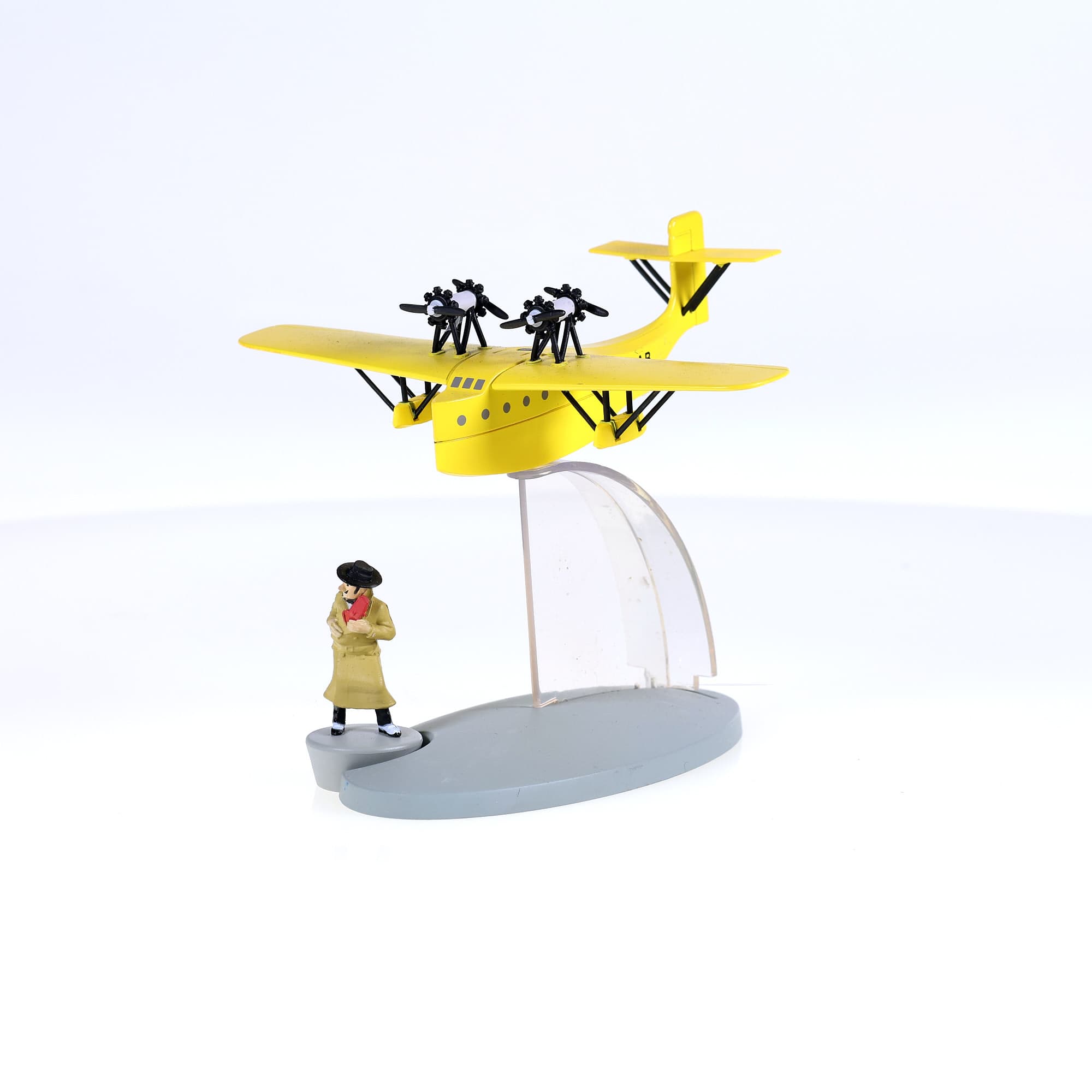 Moulinsart Tintin L'hydravion de la poste aérienne - L'Oreille cassée 1/200 — miniature 9