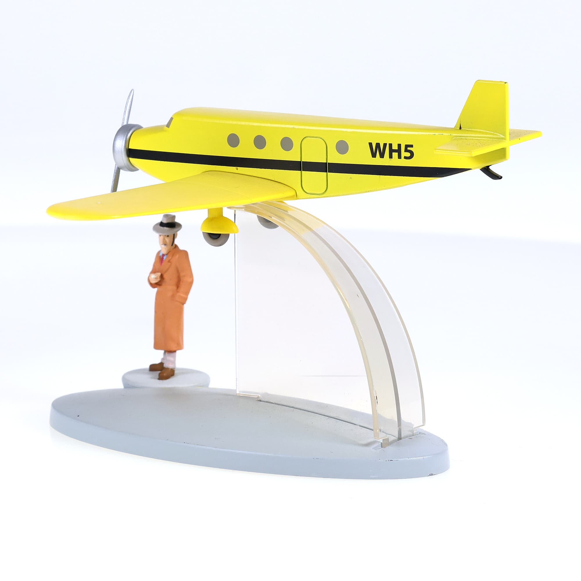 Hachette En Avion Tintin - L'avion de Bazaroff - L'Oreille cassée 1/100  — miniature 2